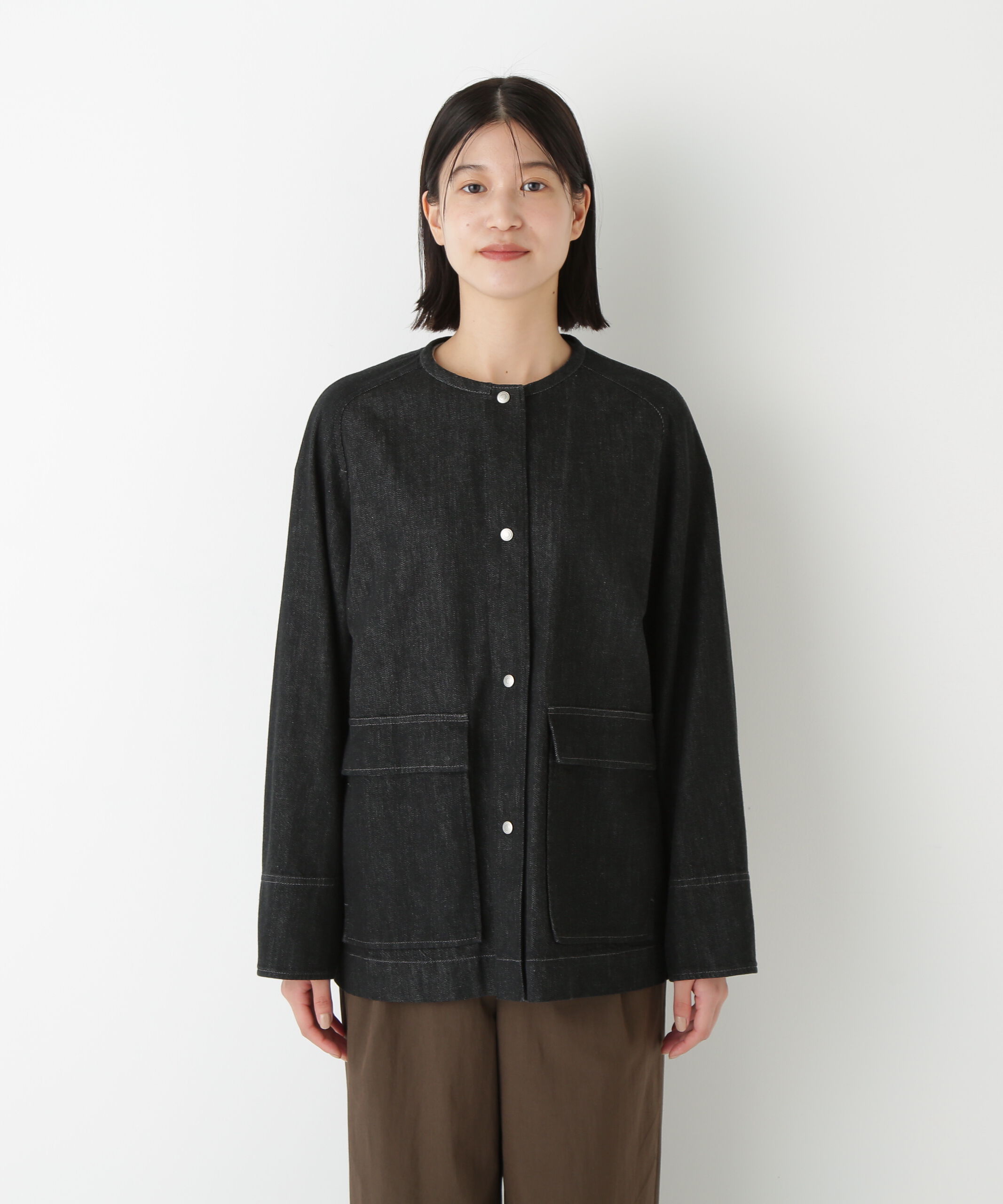  「◆８ｏｚデニムブルゾン」|ブルゾン・スタジャン|