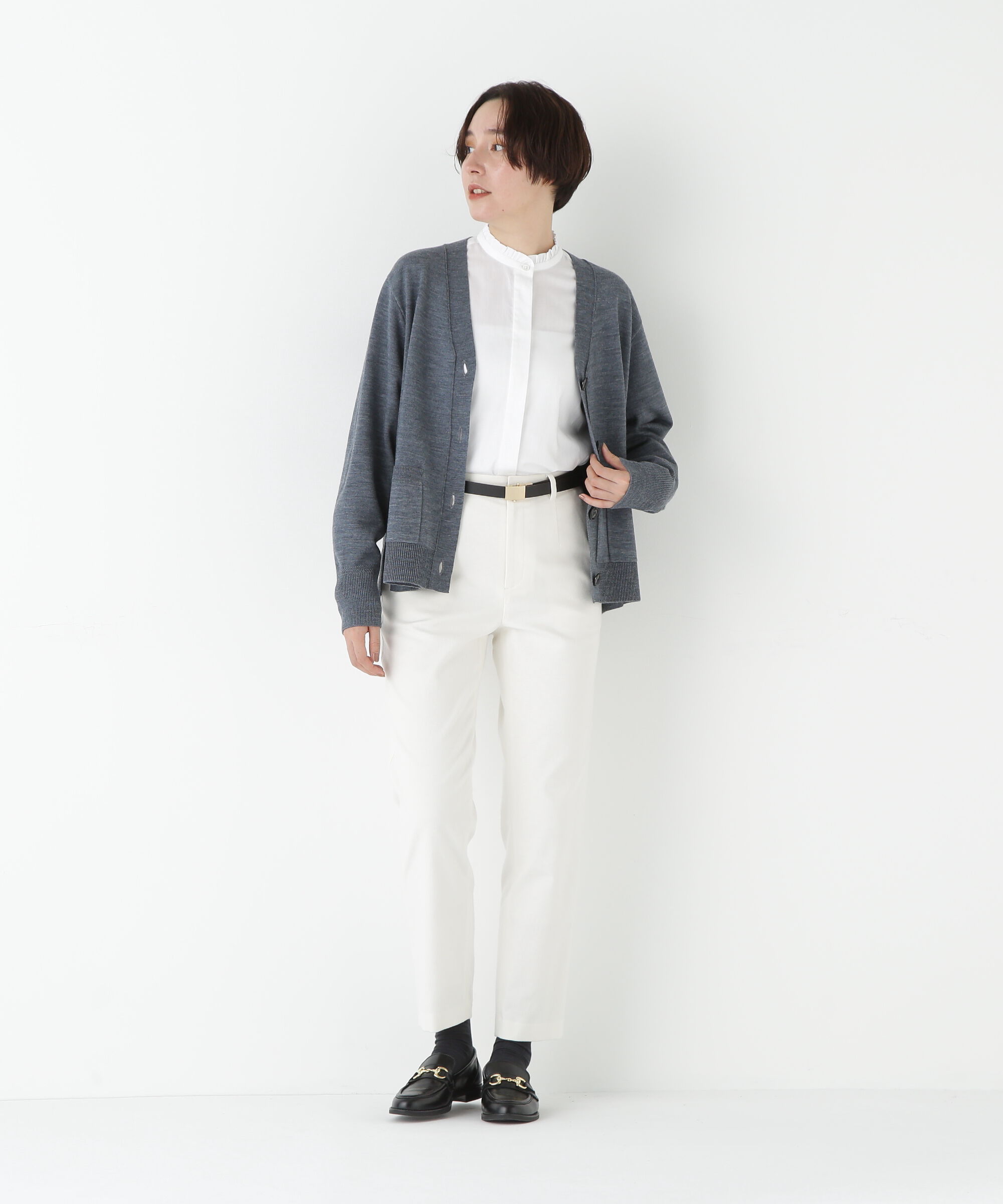  「◆ピケスエードスリムストレートパンツ」|その他|