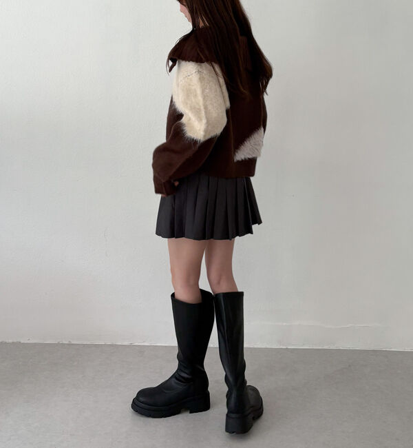 archives「ハーフＺＩＰインターシャニットプルオーバー」|ニット・セーター|