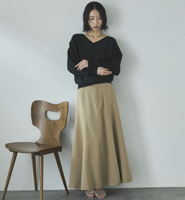 Doux archives「アウトポケットセミフレアスカート」|スカート|