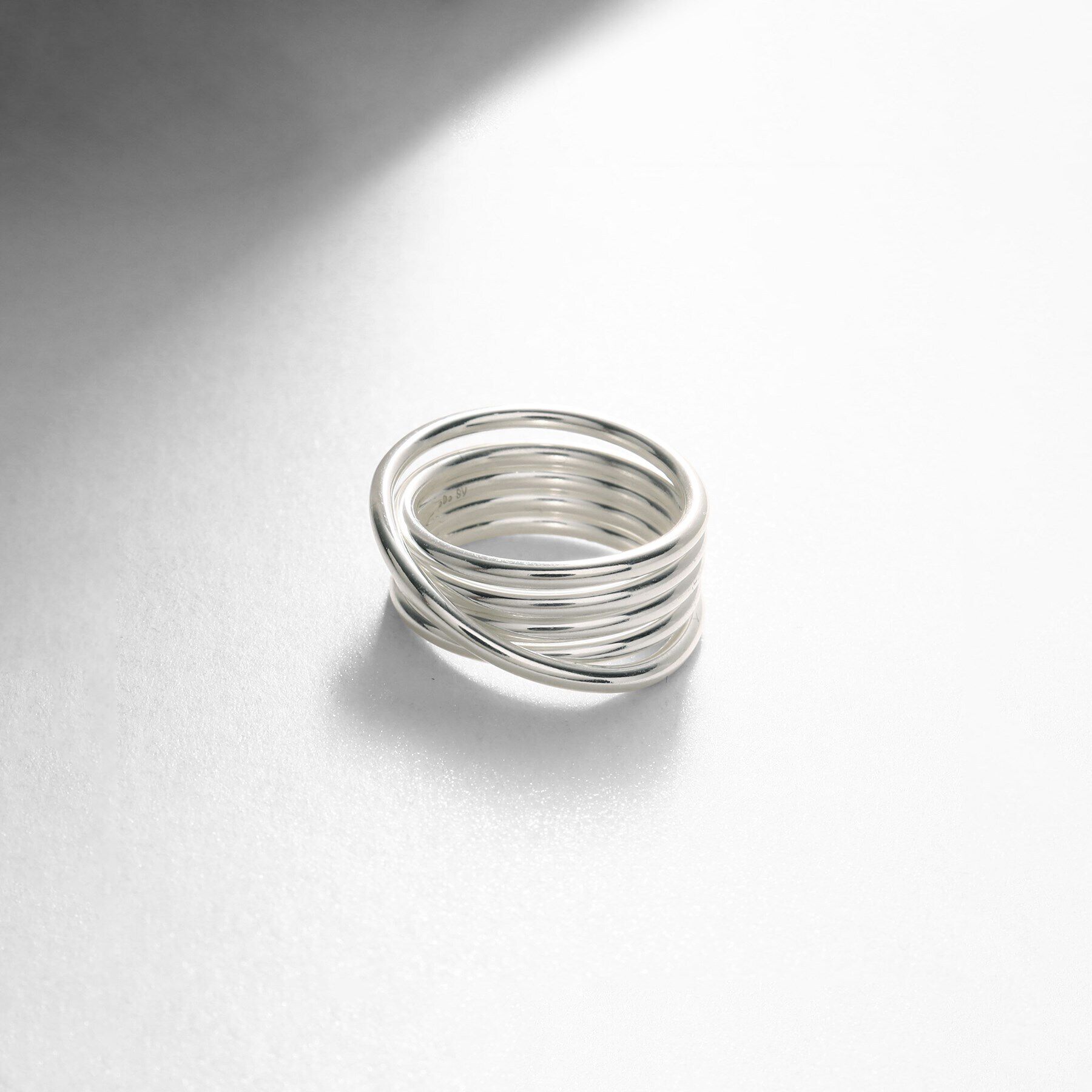 COCOSHNIK ONKITSCH「シルバー コイルリング」|リング|