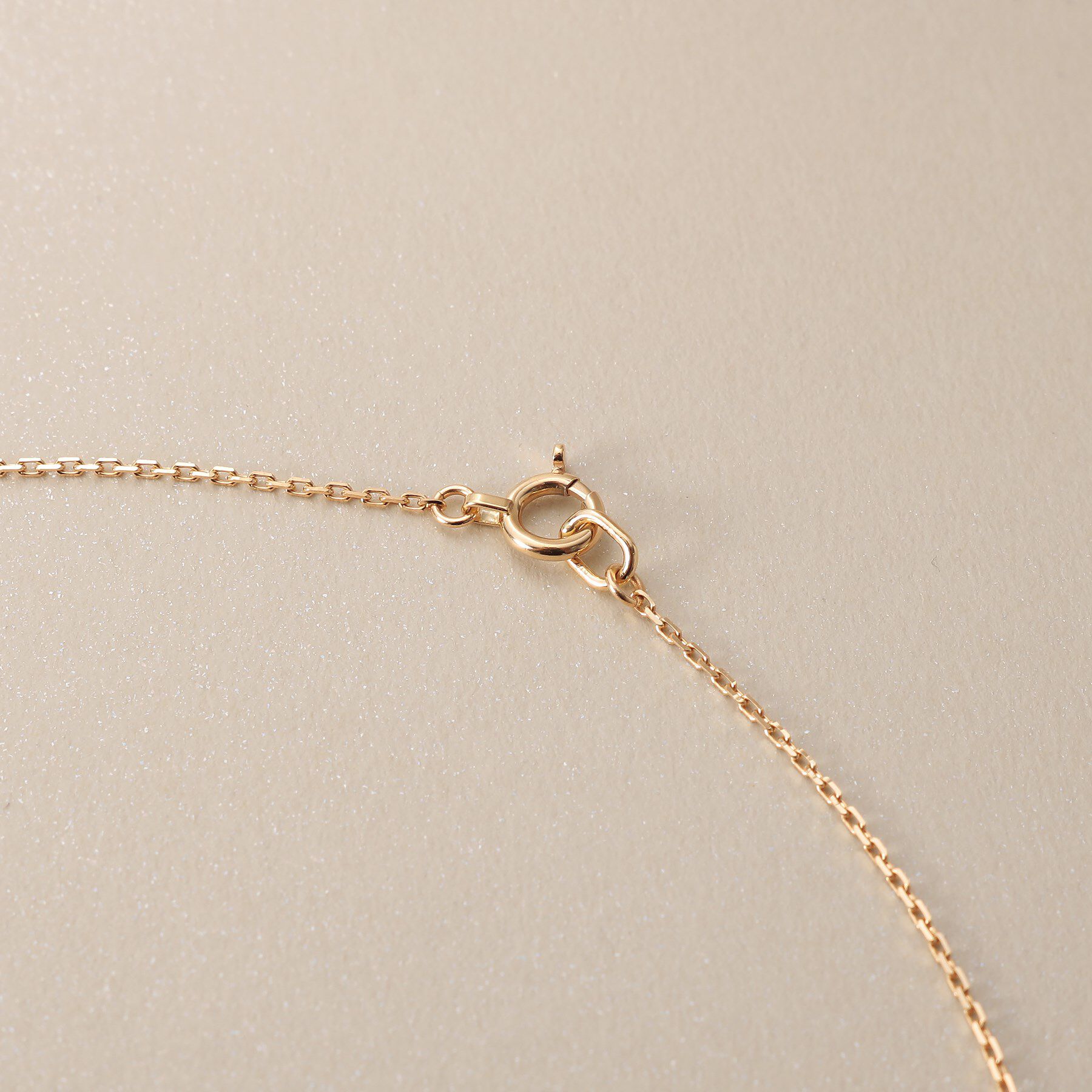 COCOSHNIK「K18ダイヤモンド レースビーズ ネックレス」|ネックレス|