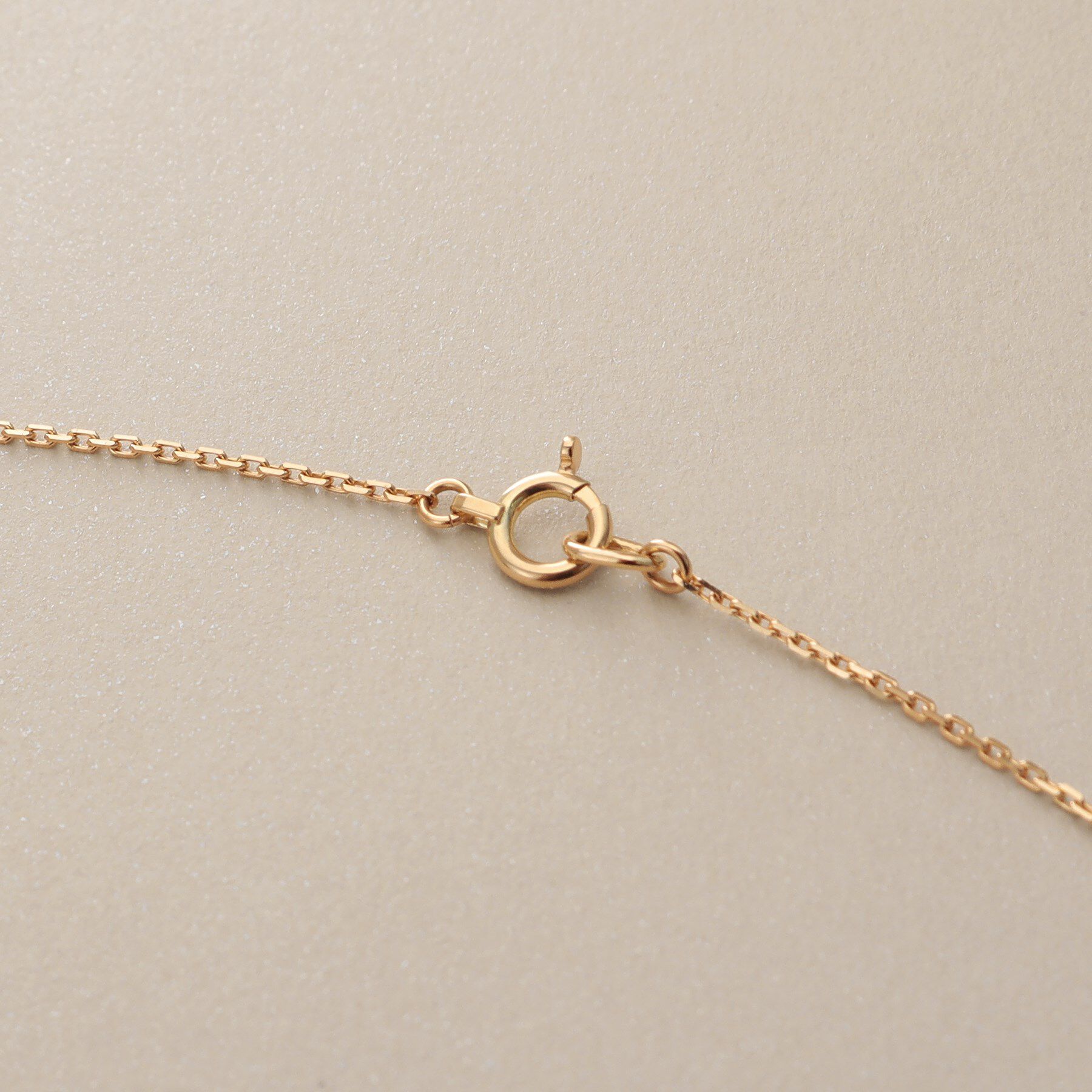 COCOSHNIK「K18ダイヤモンド 縦溝ビーズ ネックレス」|ネックレス|