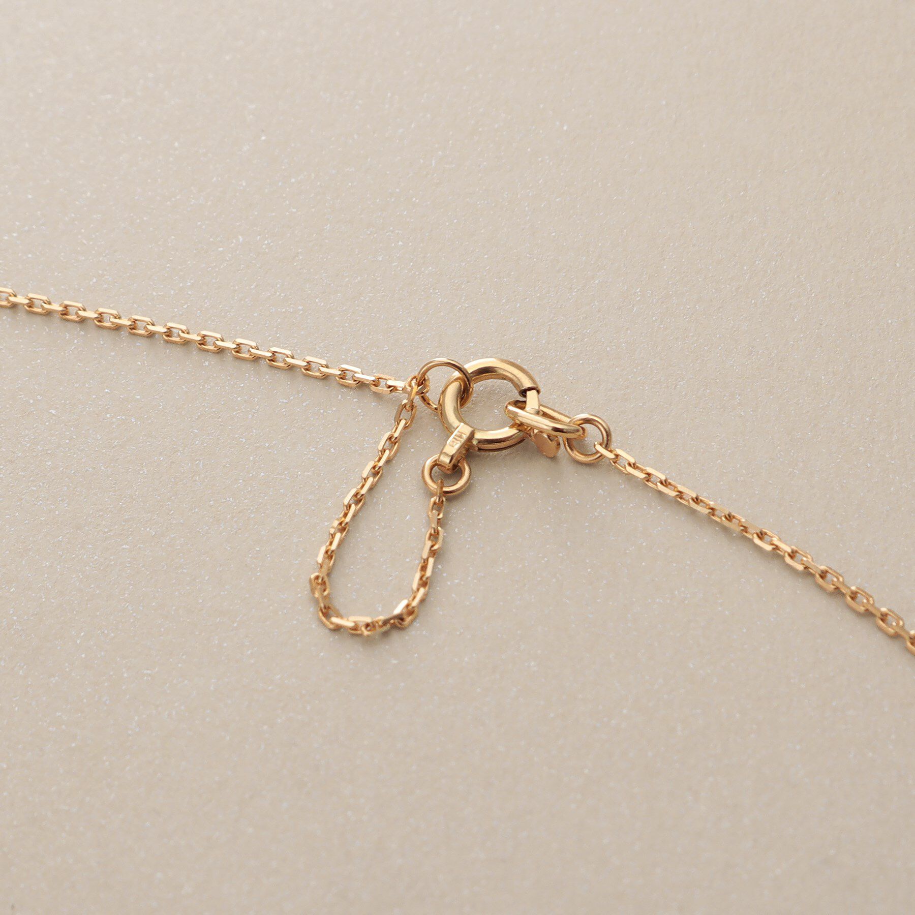 COCOSHNIK「K18ダイヤモンド 縦溝ビーズ ネックレス」|ネックレス|