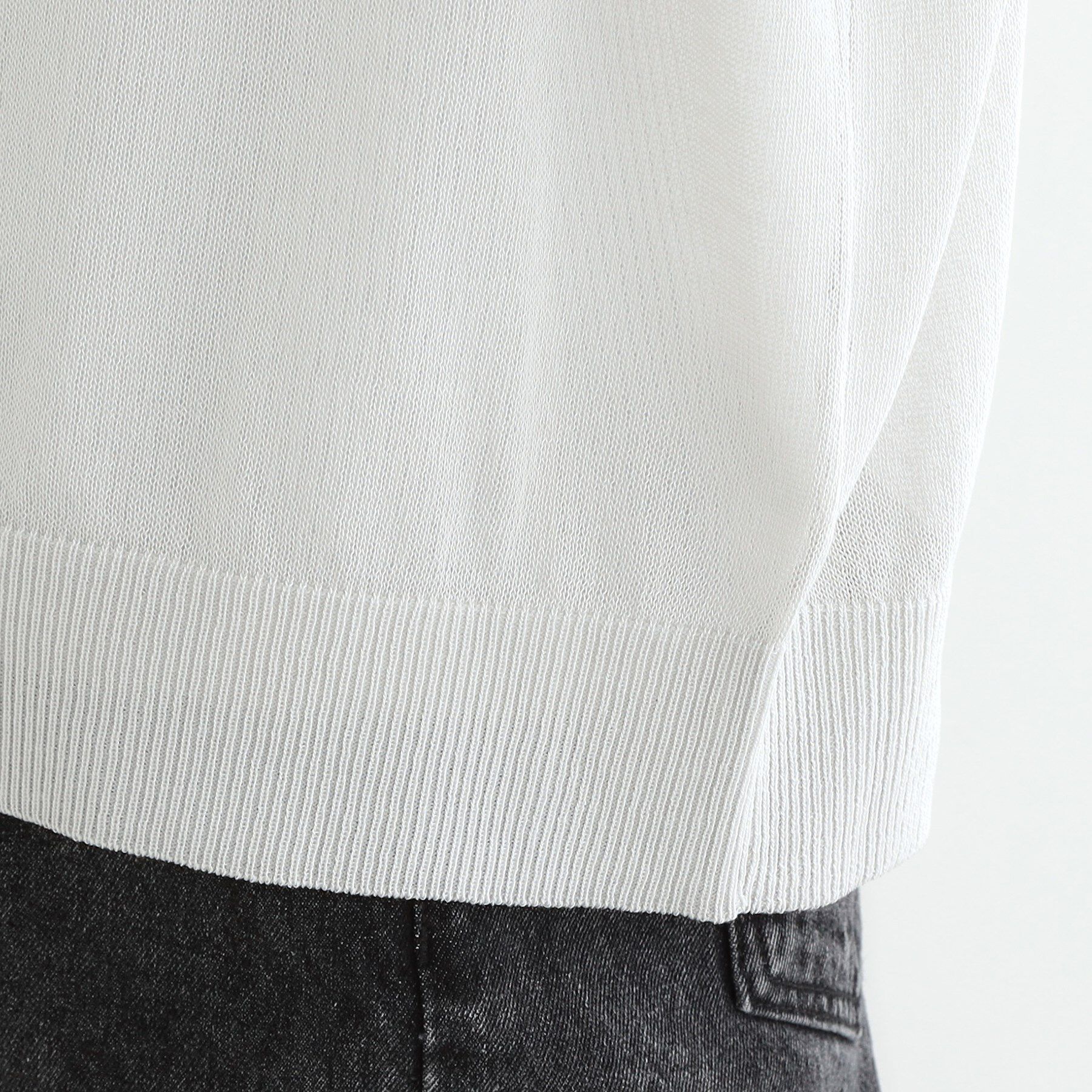 SHOO･LA･RUE「【S-LL】アソートロゴサマーニット」|ニット・セーター|