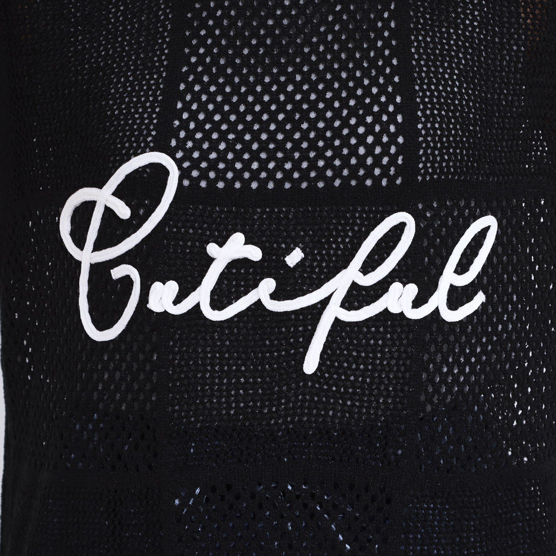 SHOO･LA･RUE「【前後2WAY】リネンライクブークレ パッチワーク風ニットワンピース」|ワンピース|