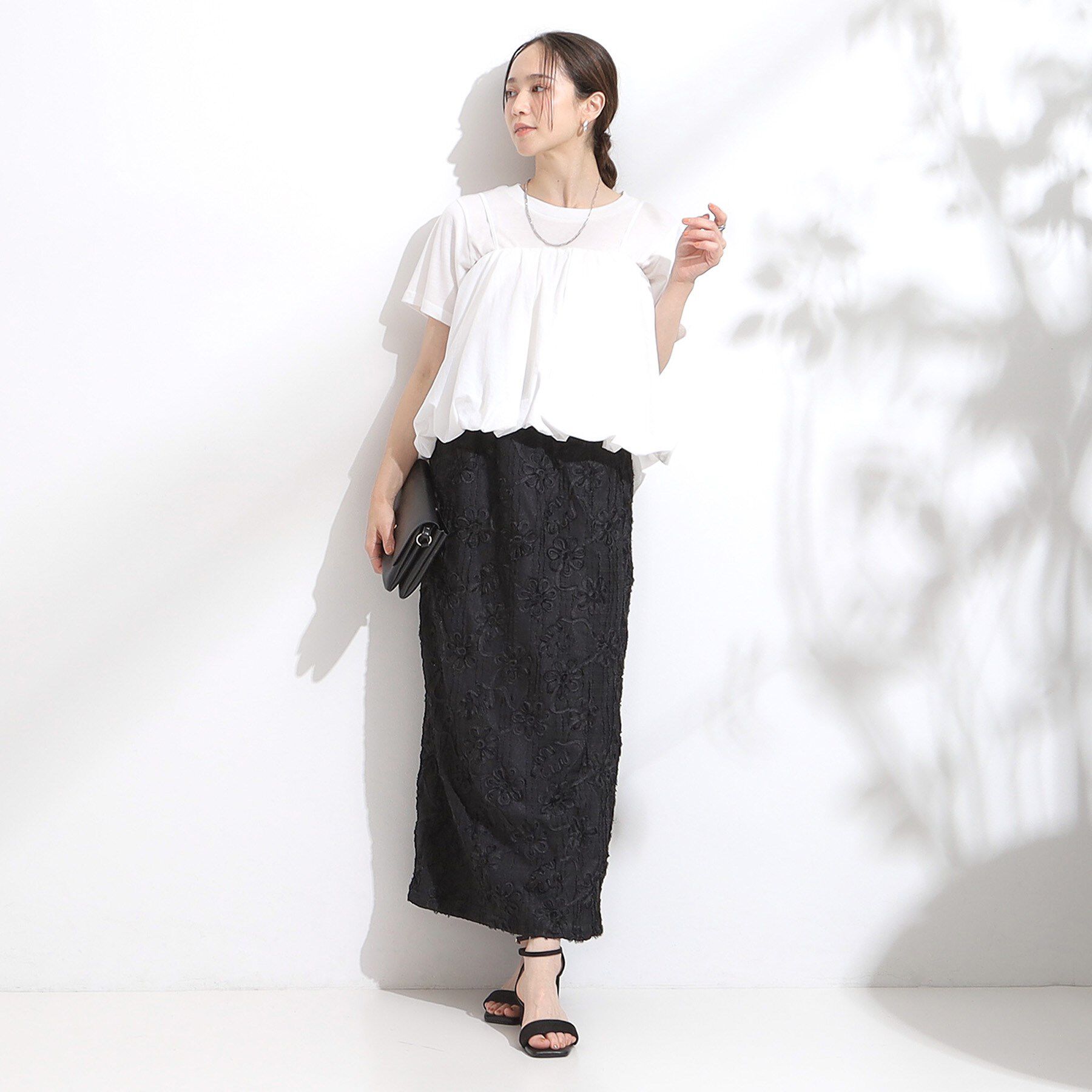 SHOO･LA･RUE「【S-LL/2点セット】バルーンキャミ+Tシャツセット」|その他|