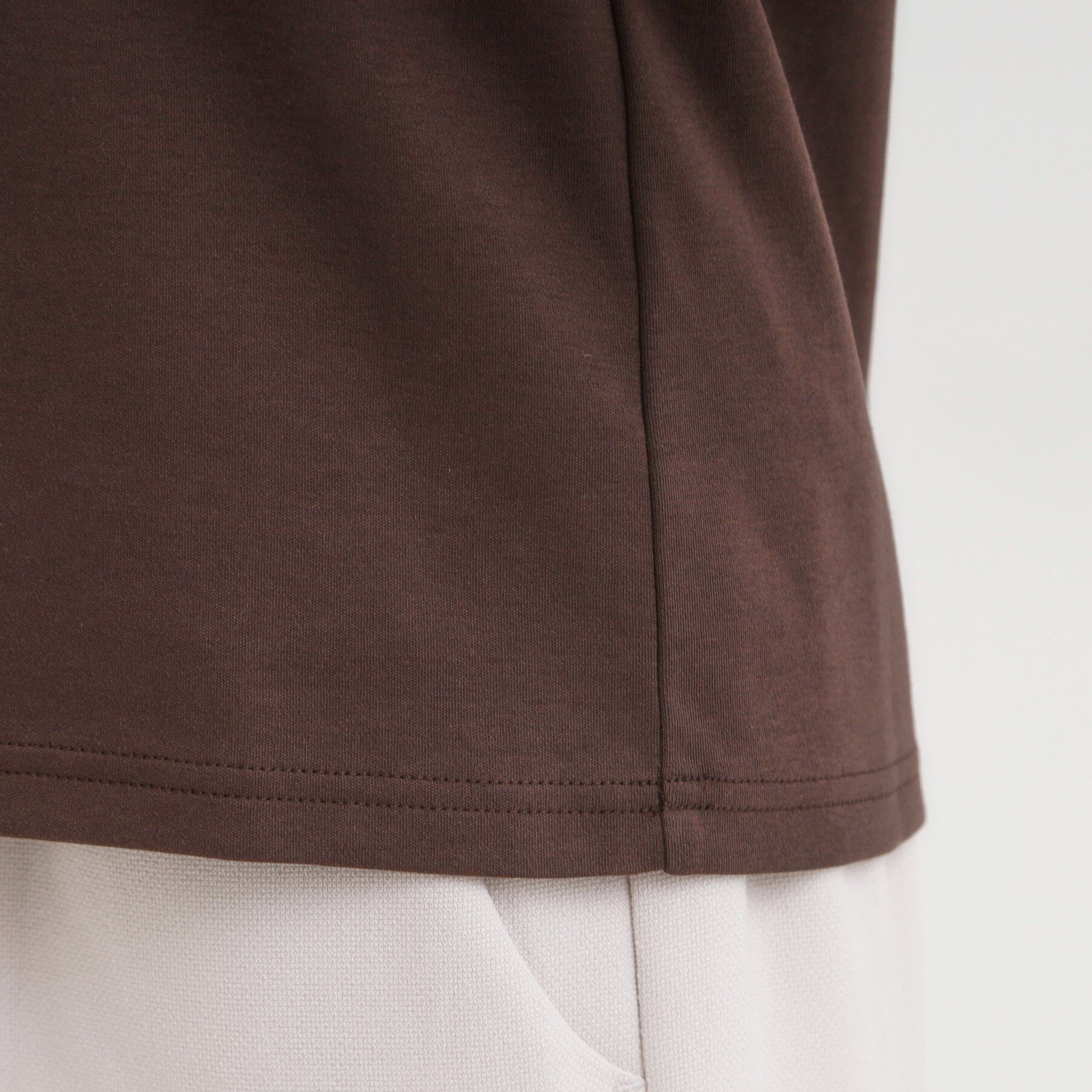 SHOO･LA･RUE「【S-LL】美しく見せる ボートネックロンT」|Tシャツ・カットソー|