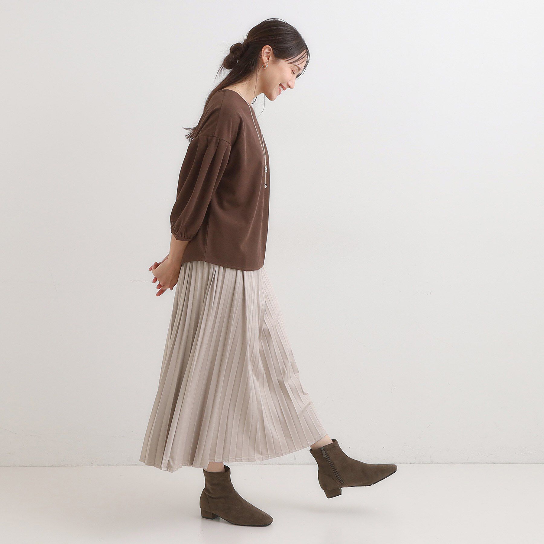 SHOO･LA･RUE「ストレッチローヒール」|ショートブーツ|