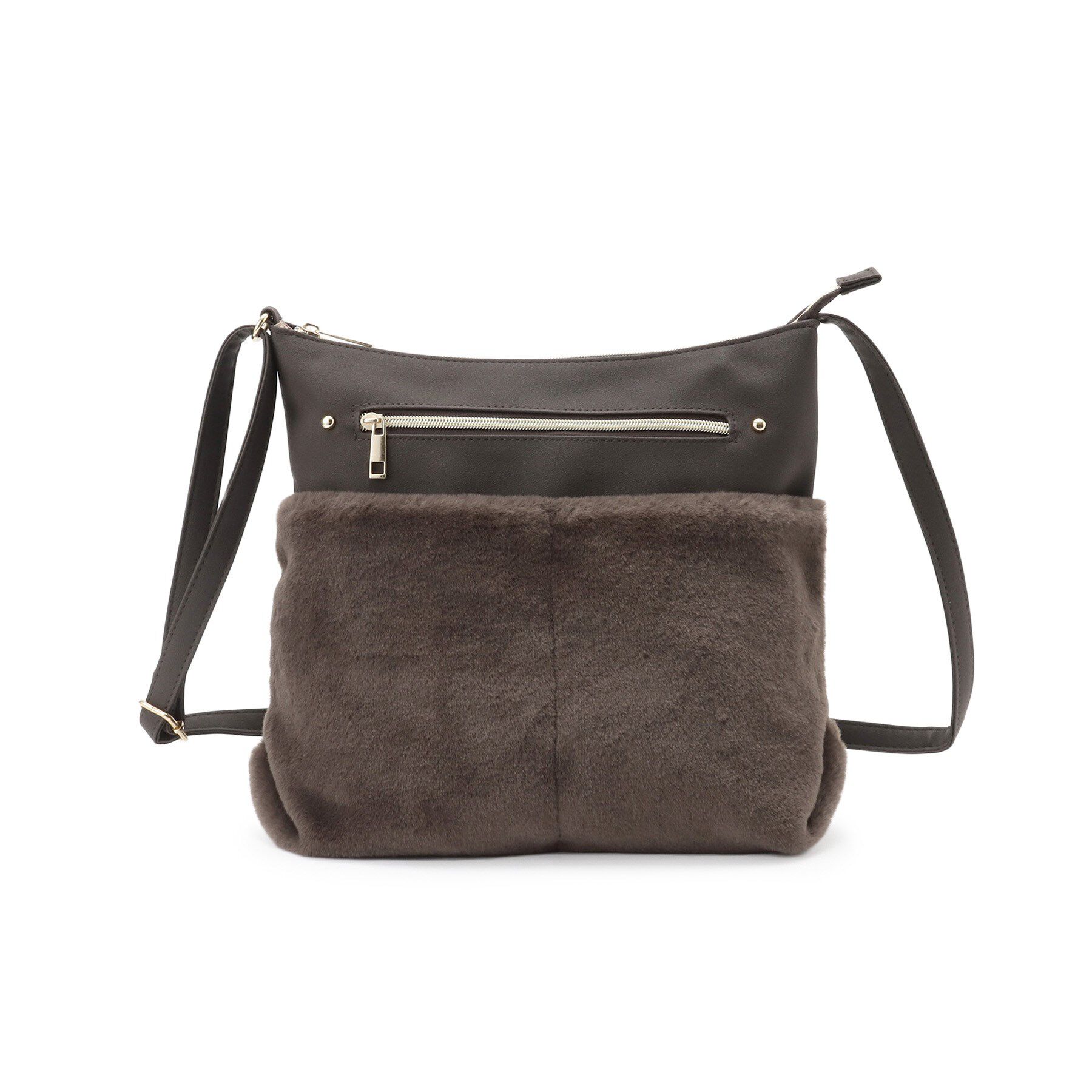 SHOO･LA･RUE「ポケットフェイクファーショルダーバッグ」|ショルダー・メッセンジャー|