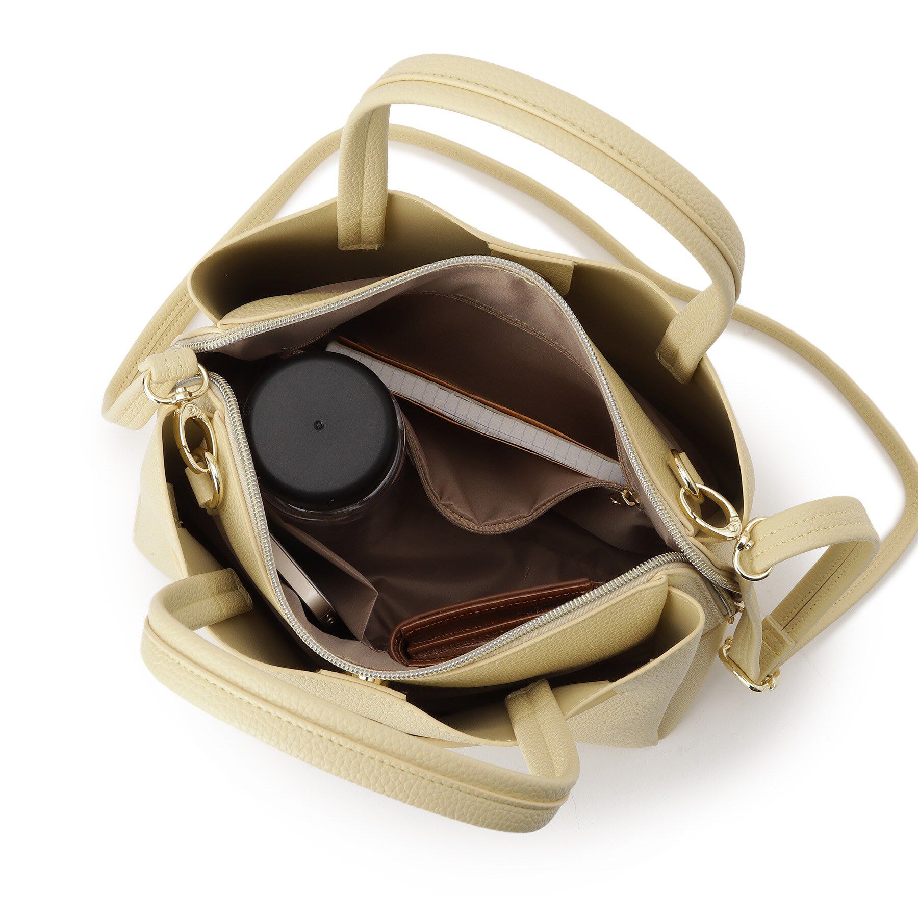 SHOO･LA･RUE「【2WAY】上品きれい 金具ベルトトートバッグ」|トートバッグ|