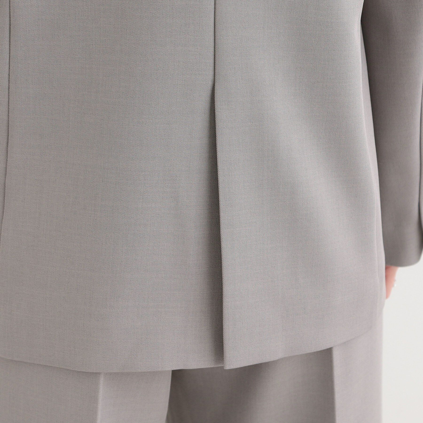 SHOO･LA･RUE「【洗濯機可/イージーケア/UV】オンオフ使える　ゆったりダブルジャケット」|テーラードジャケット|