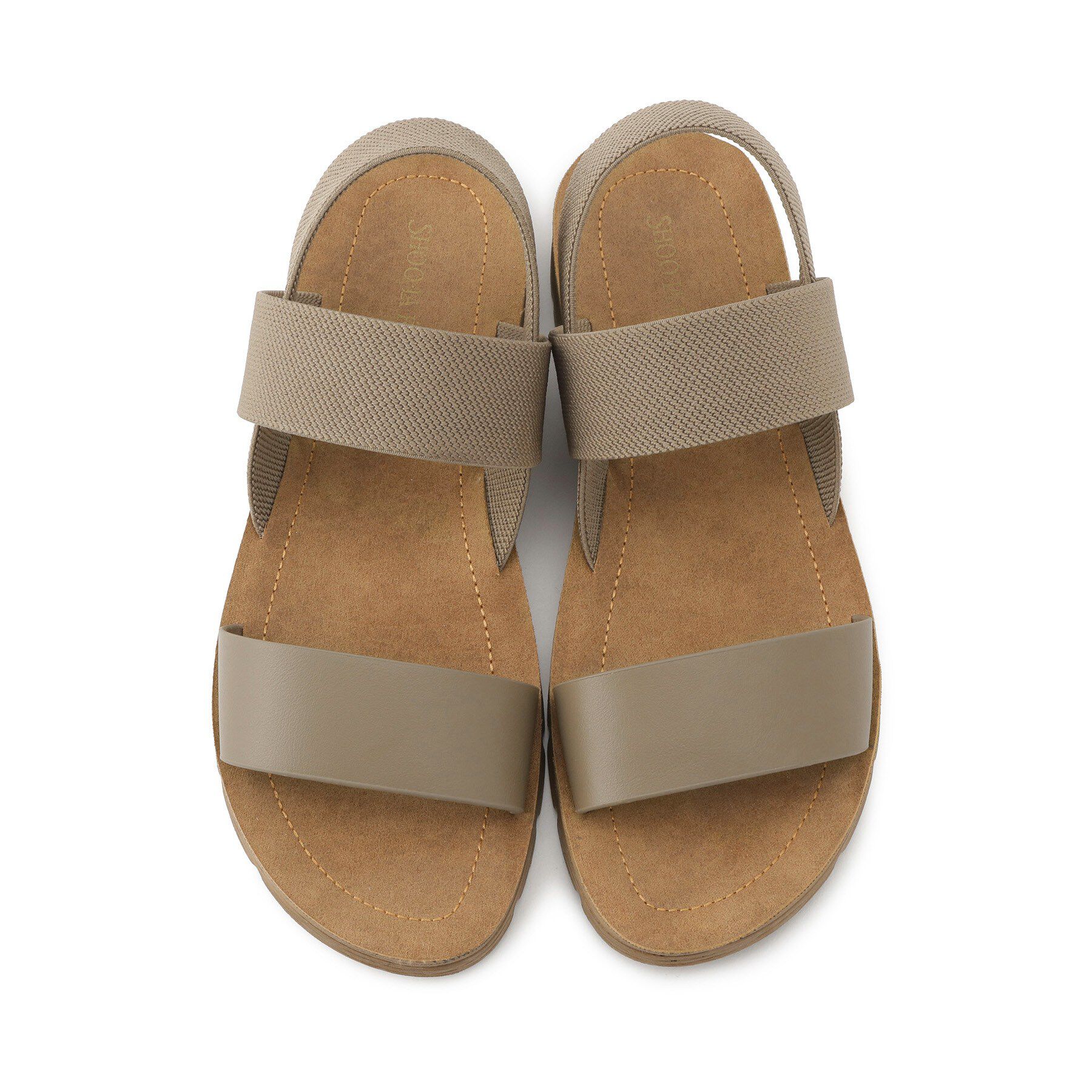 SHOO･LA･RUE「ローヒールゴムサンダル」|サンダル|