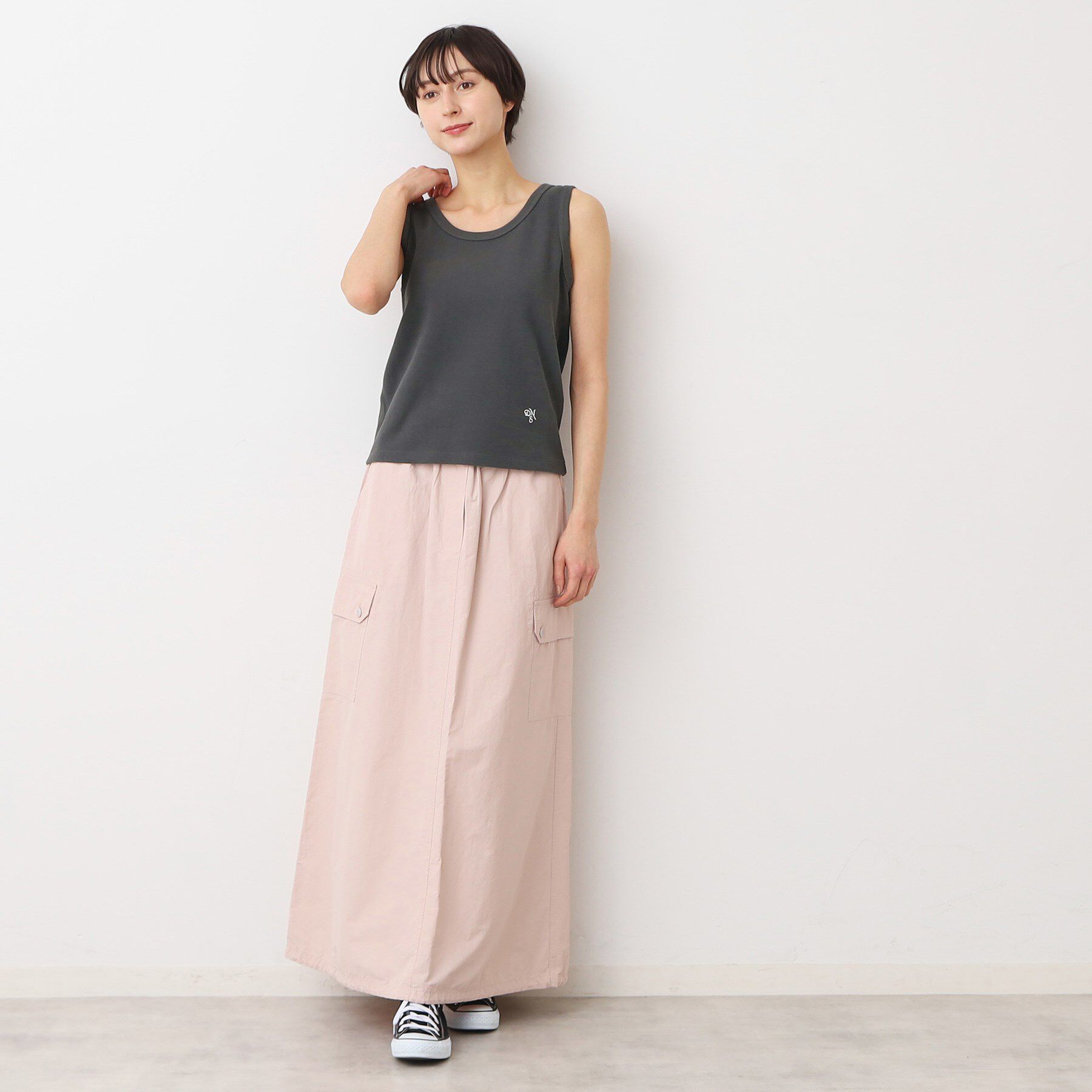 Dessin「【洗える】リブタンクトップ（S～L）」|キャミソール|