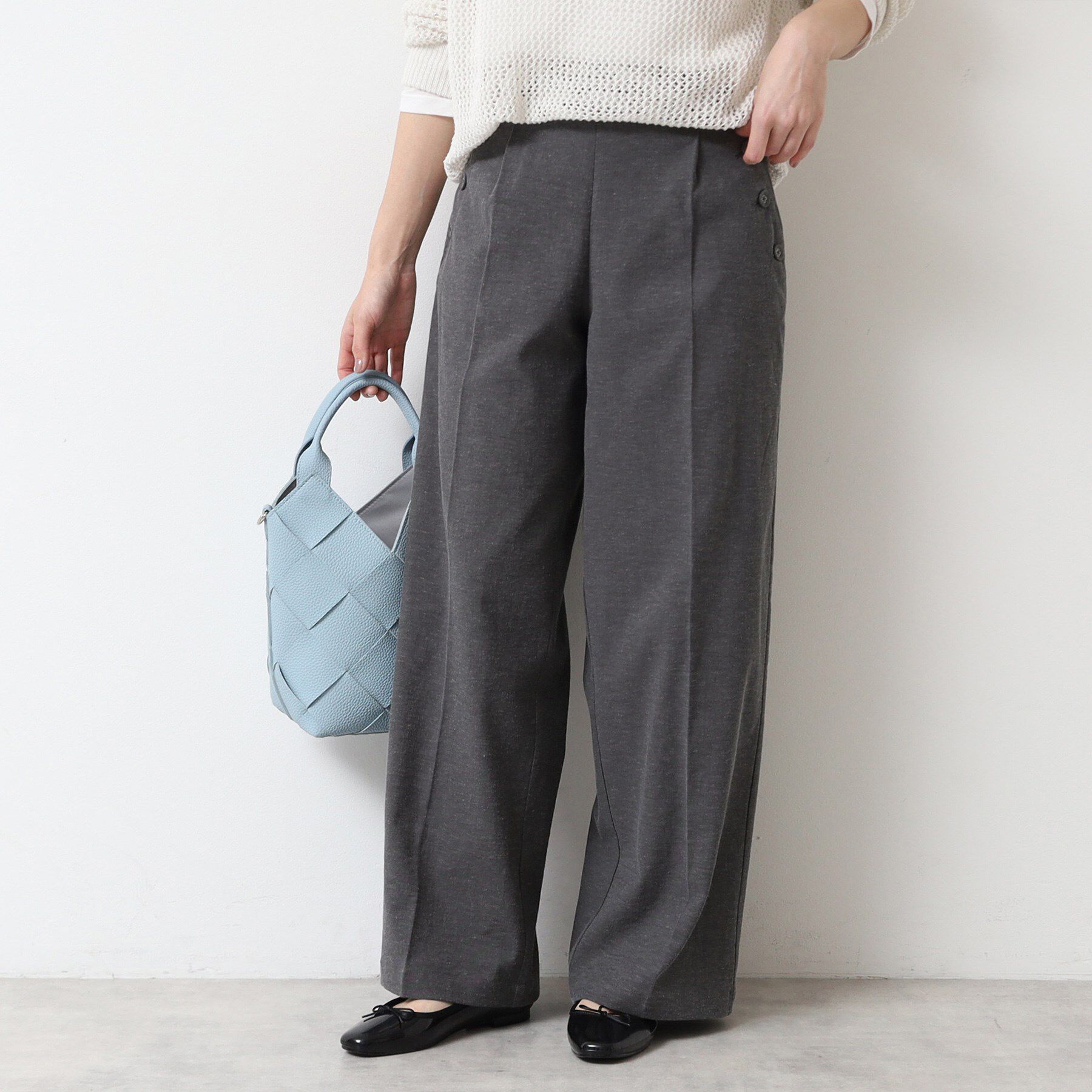 Dessin「【多機能】リネンブレンドマリンパンツ」|その他|