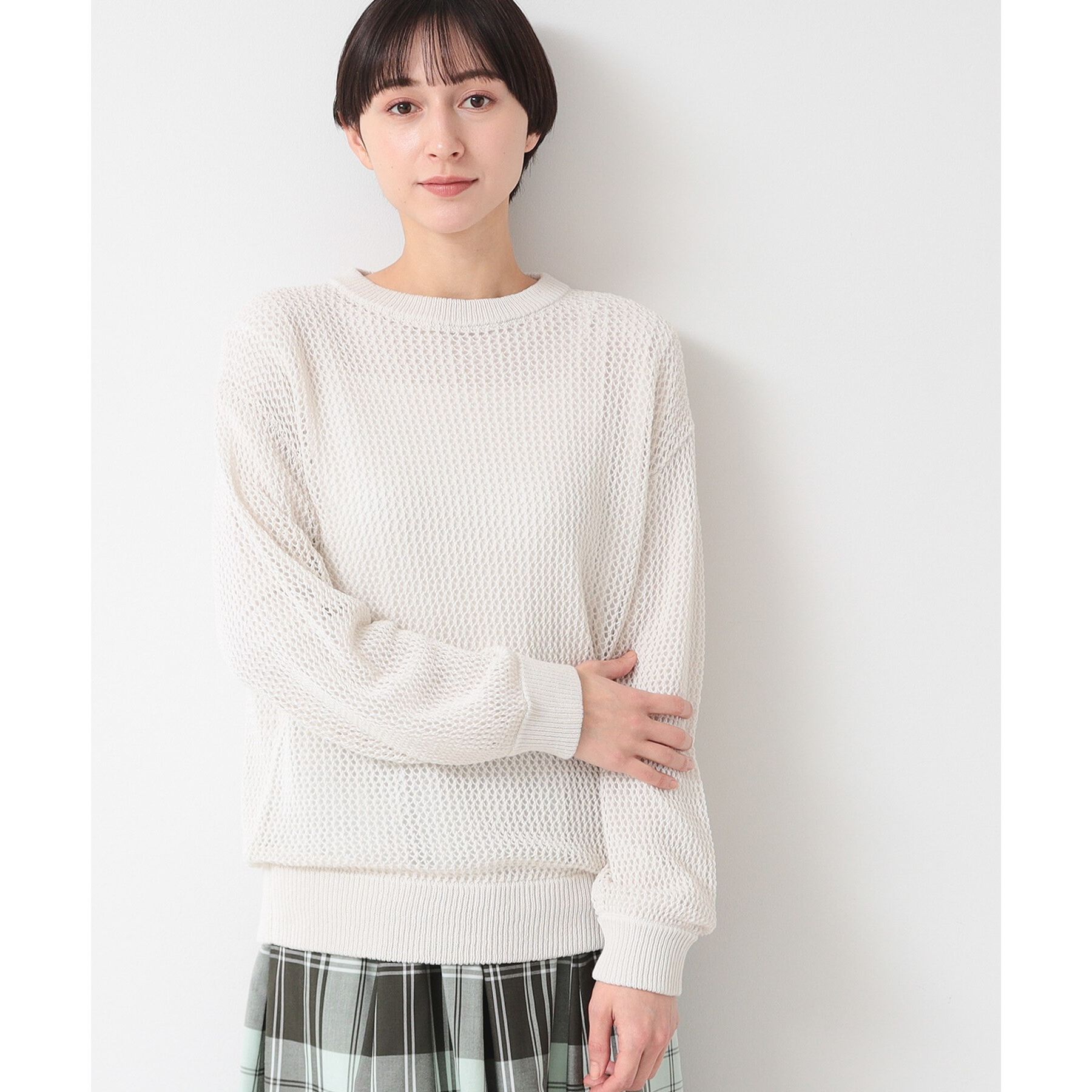 Dessin「【洗える】メッシュニット（S～L）」|ニット・セーター|