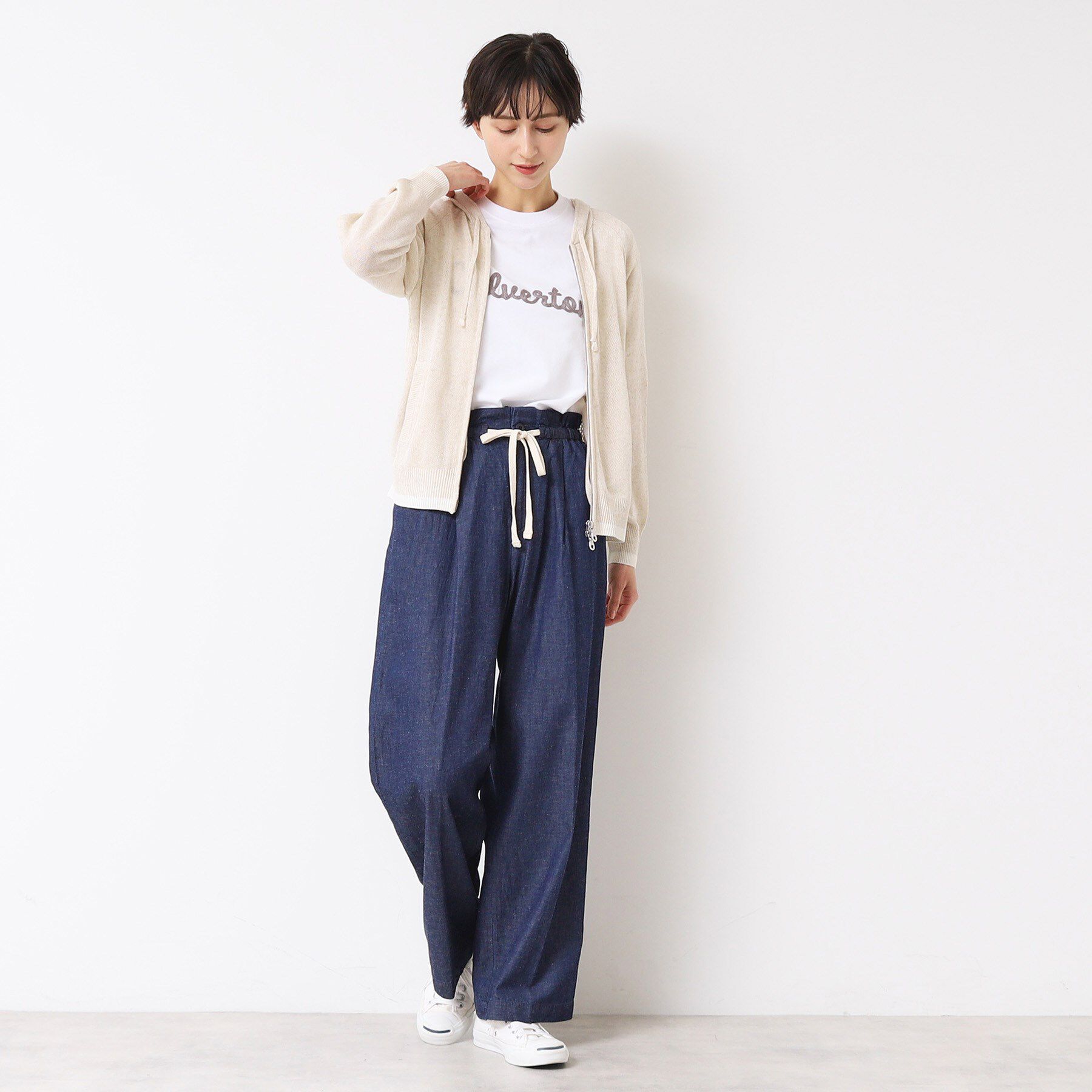 Dessin「【洗える】フーデッドカーディガン（S～L）」|カーディガン|