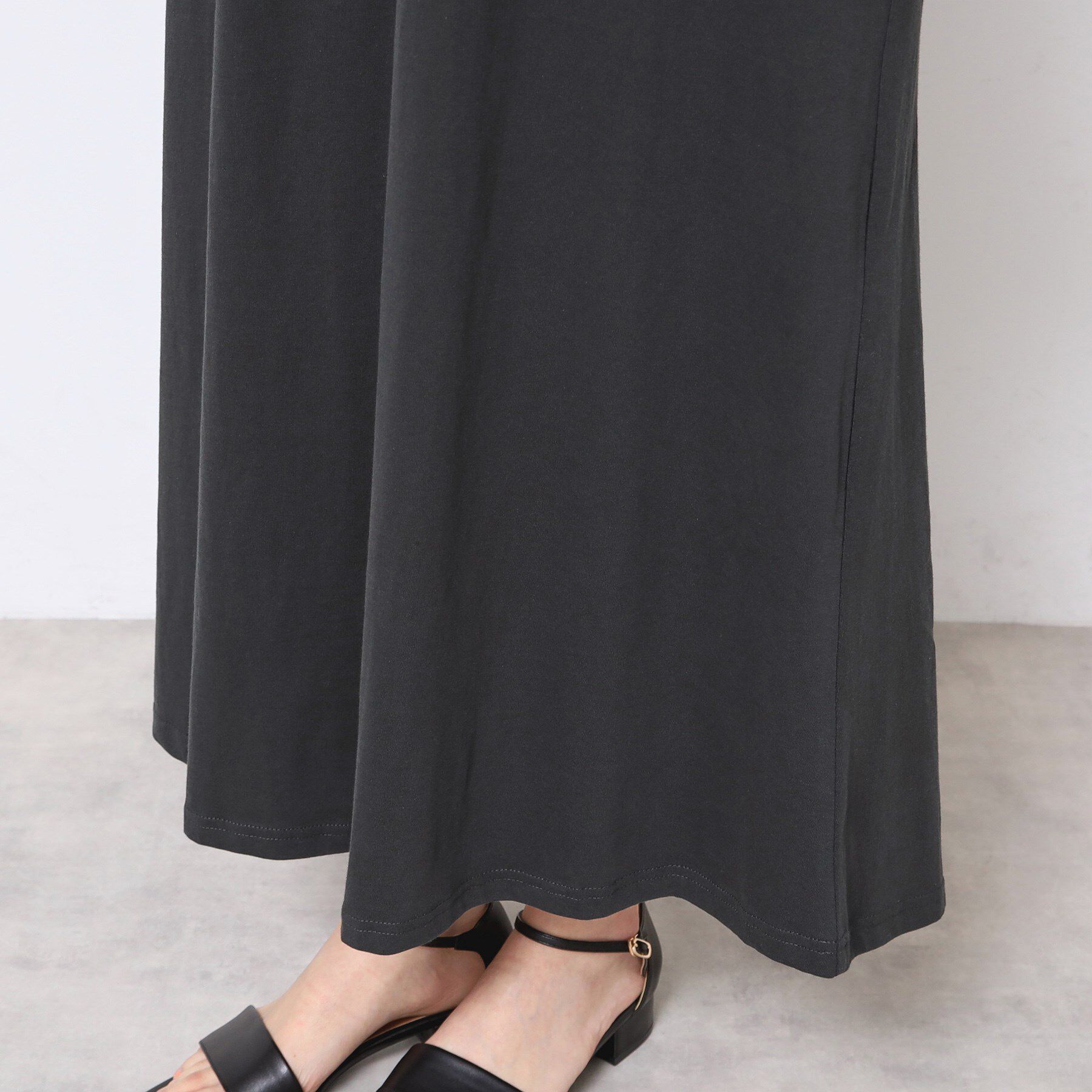 Dessin「【2点セット・洗える】テントラインジャージワンピース」|スーツ|