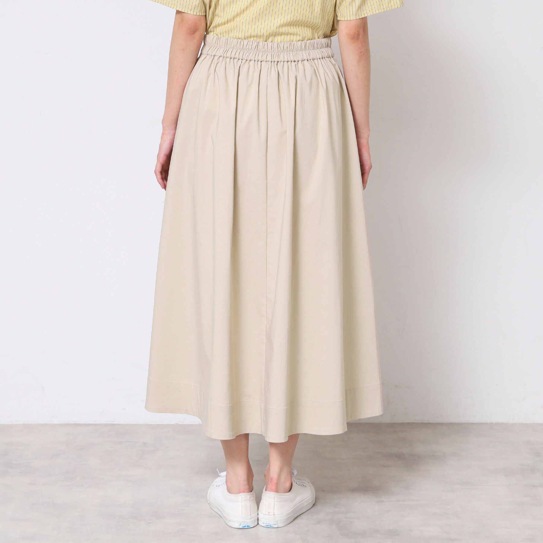 Dessin「【洗える】Aラインストレッチスカート」|スカート|