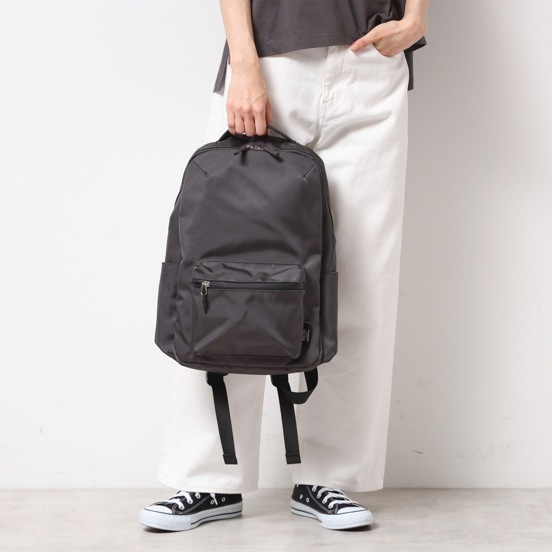 Dessin「【A4／多収納】バックパック」|リュック|チャコールグレー(0