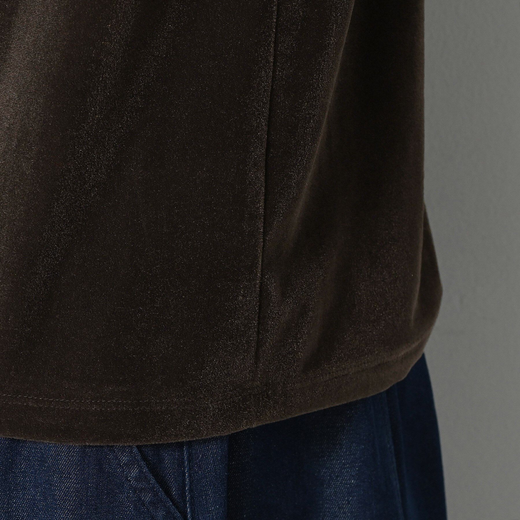 Dessin「【洗える】シアーベロアトップス」|Tシャツ・カットソー|