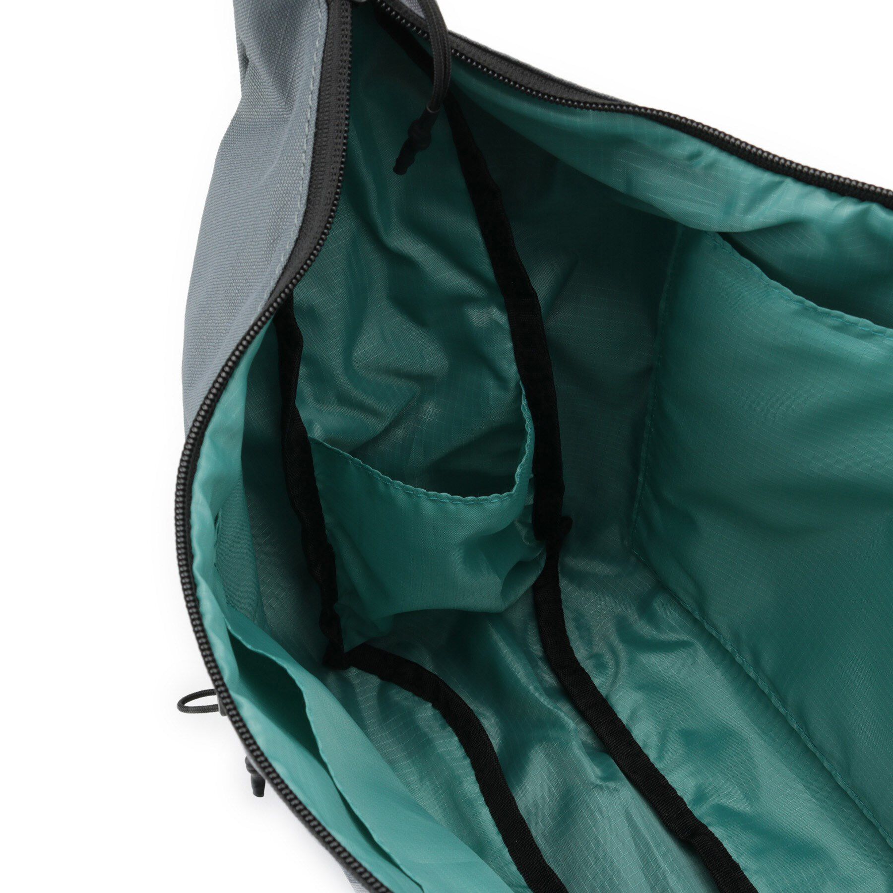 Dessin「【ユニセックス/A4収納可/多ポケット】リップストップハーフムーンショルダーバッグ」|ショルダー・メッセンジャー|