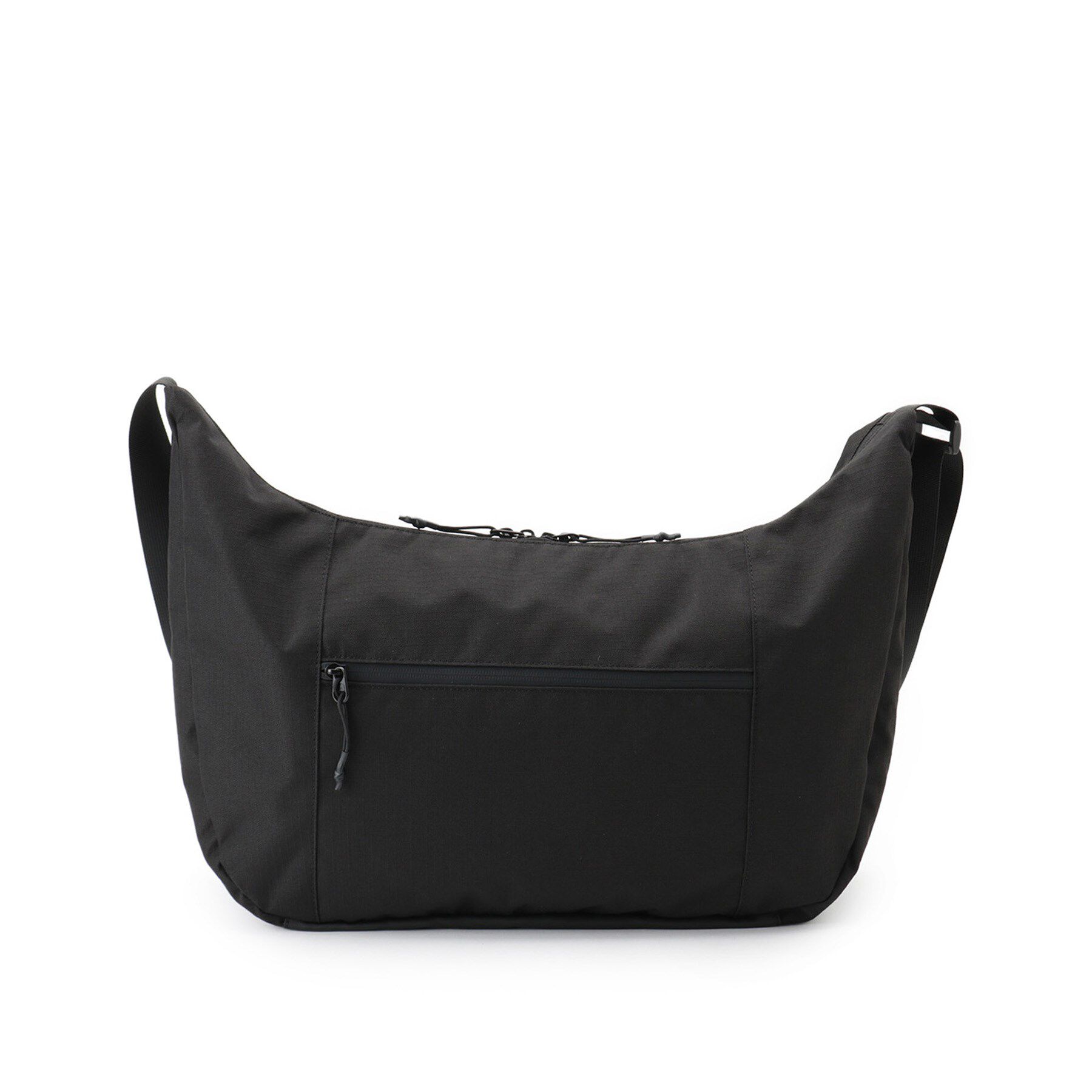 Dessin「【ユニセックス/A4収納可/多ポケット】リップストップハーフムーンショルダーバッグ」|ショルダー・メッセンジャー|