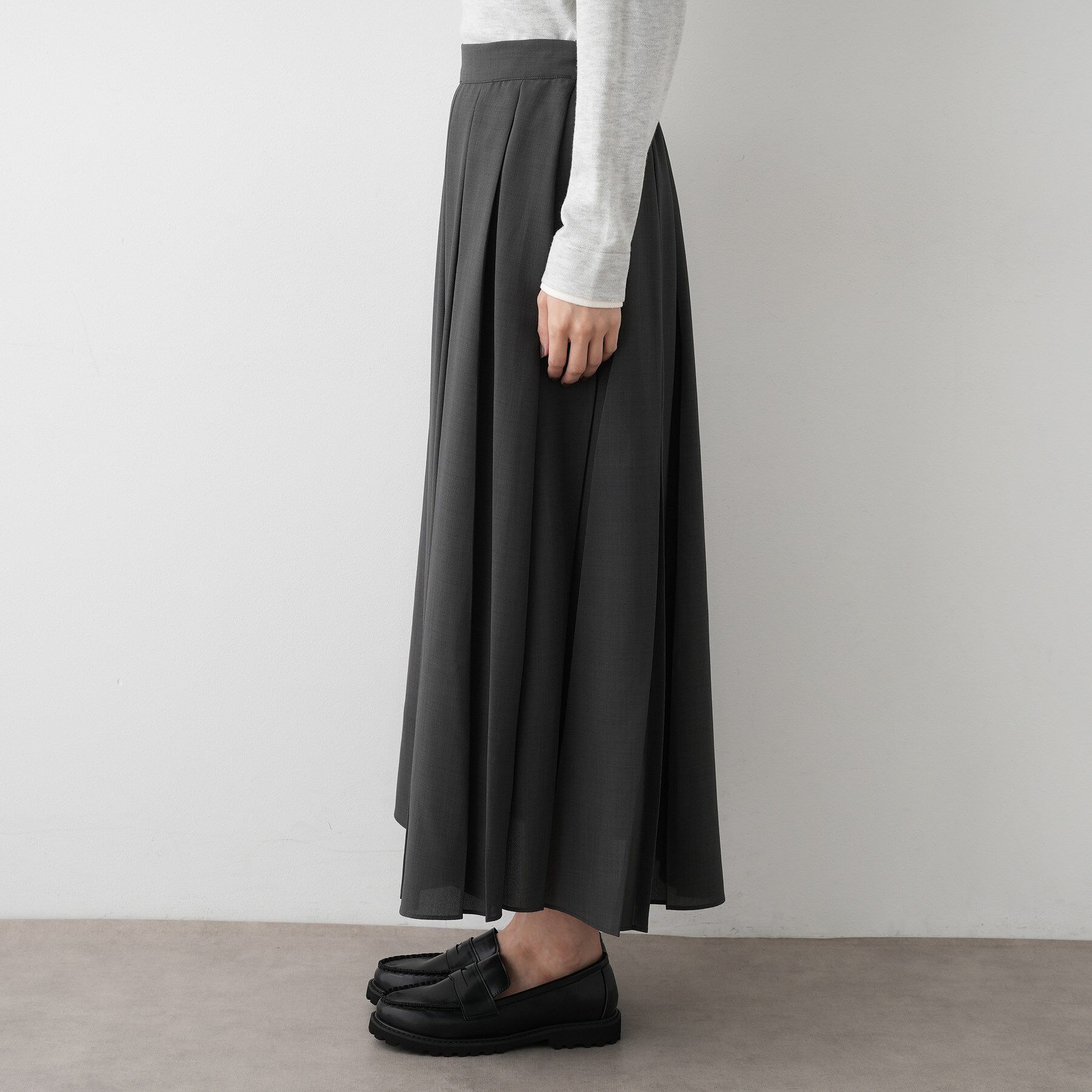 Dessin「【洗える】ボックスプリーツスカート」|スカート|