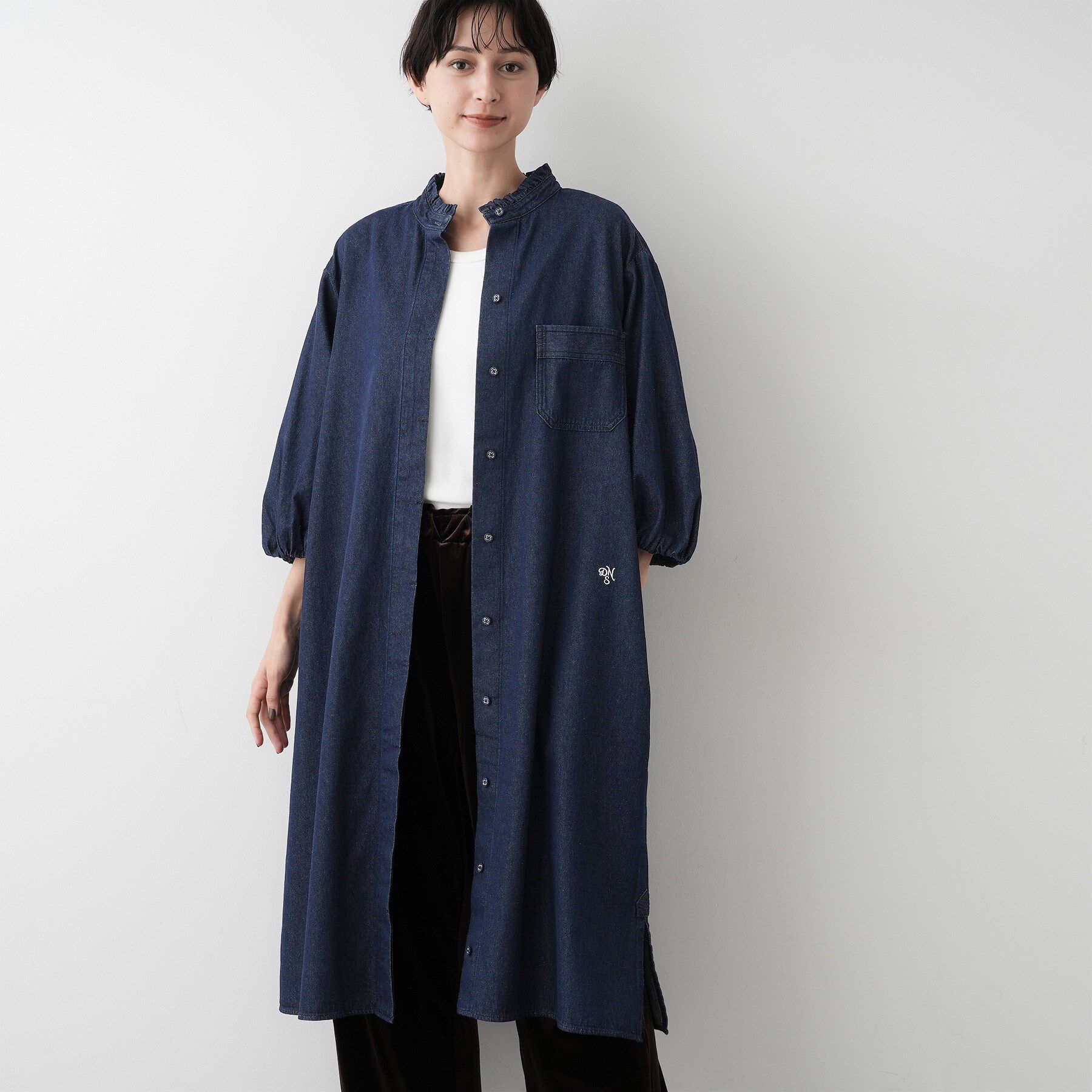 Dessin「【洗える】60Zデニムワンピース」|ワンピース|