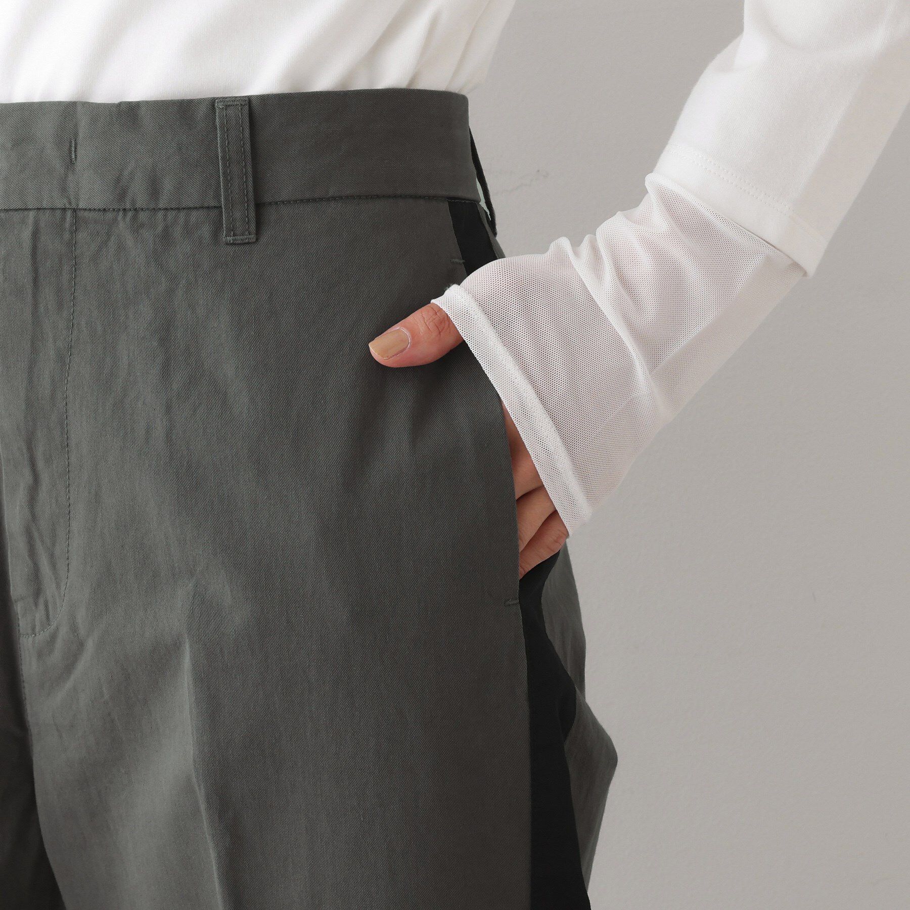 Dessin「【洗える】サイドラインコットンパンツ」|その他|