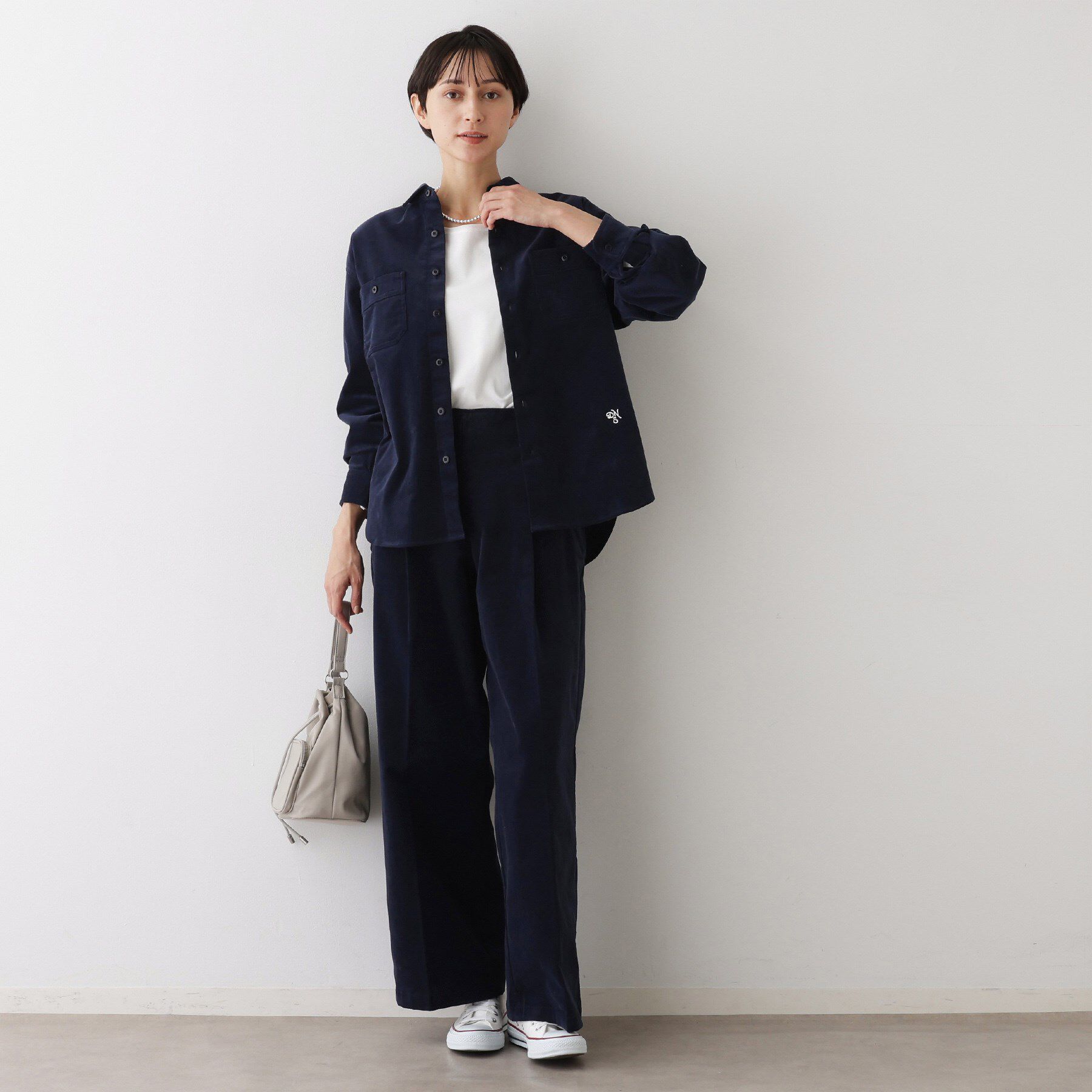 Dessin「【ユニセックス/セットアップ可】コーデュロイシャツ」|シャツ・ブラウス|