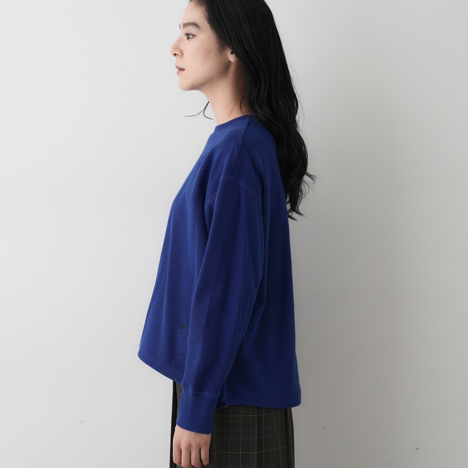 Dessin「【洗える】裾ドロスト付きカットソー」|Tシャツ・カットソー|