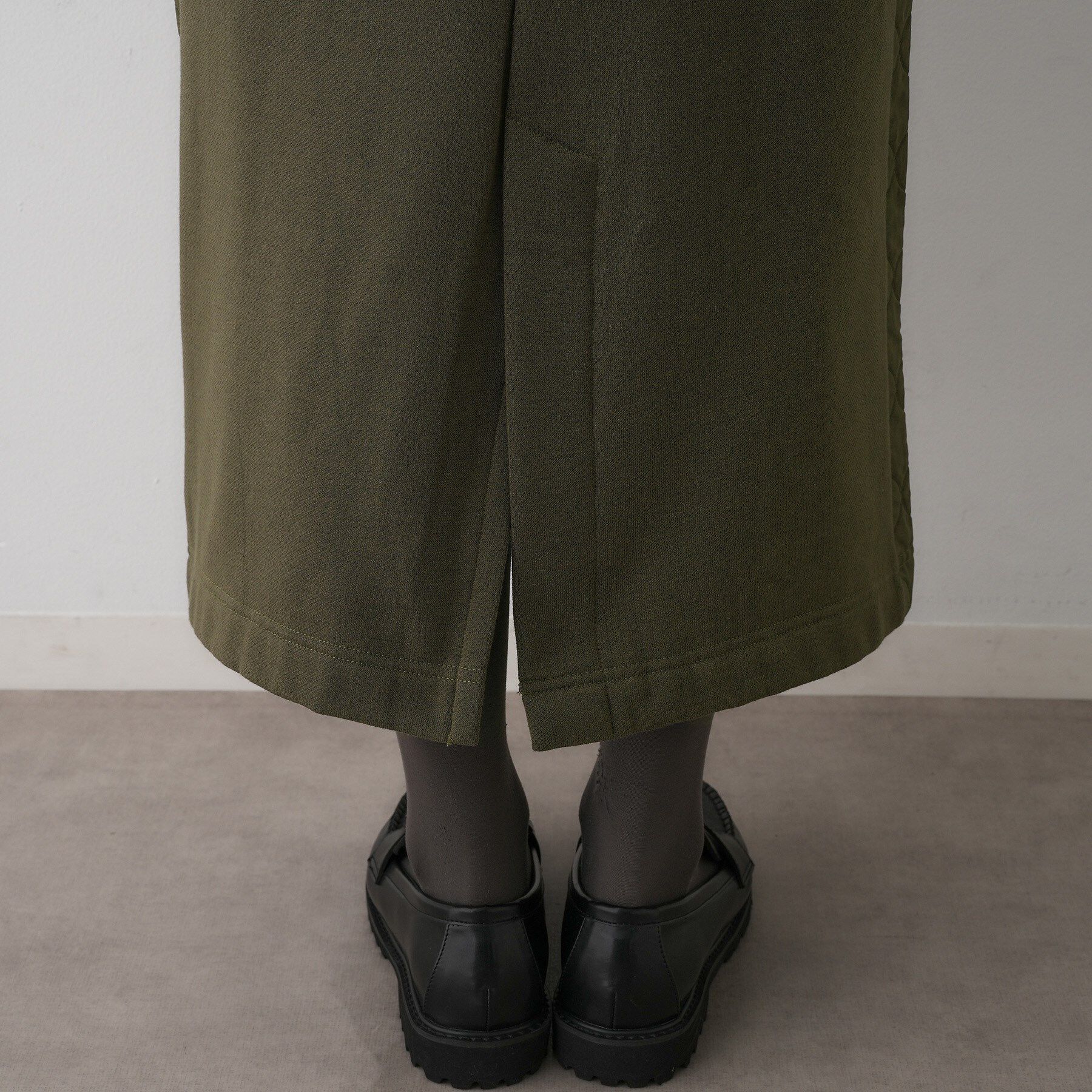 Dessin「【セットアップ可/ウエストゴム】裏毛Iラインスカート」|スカート|