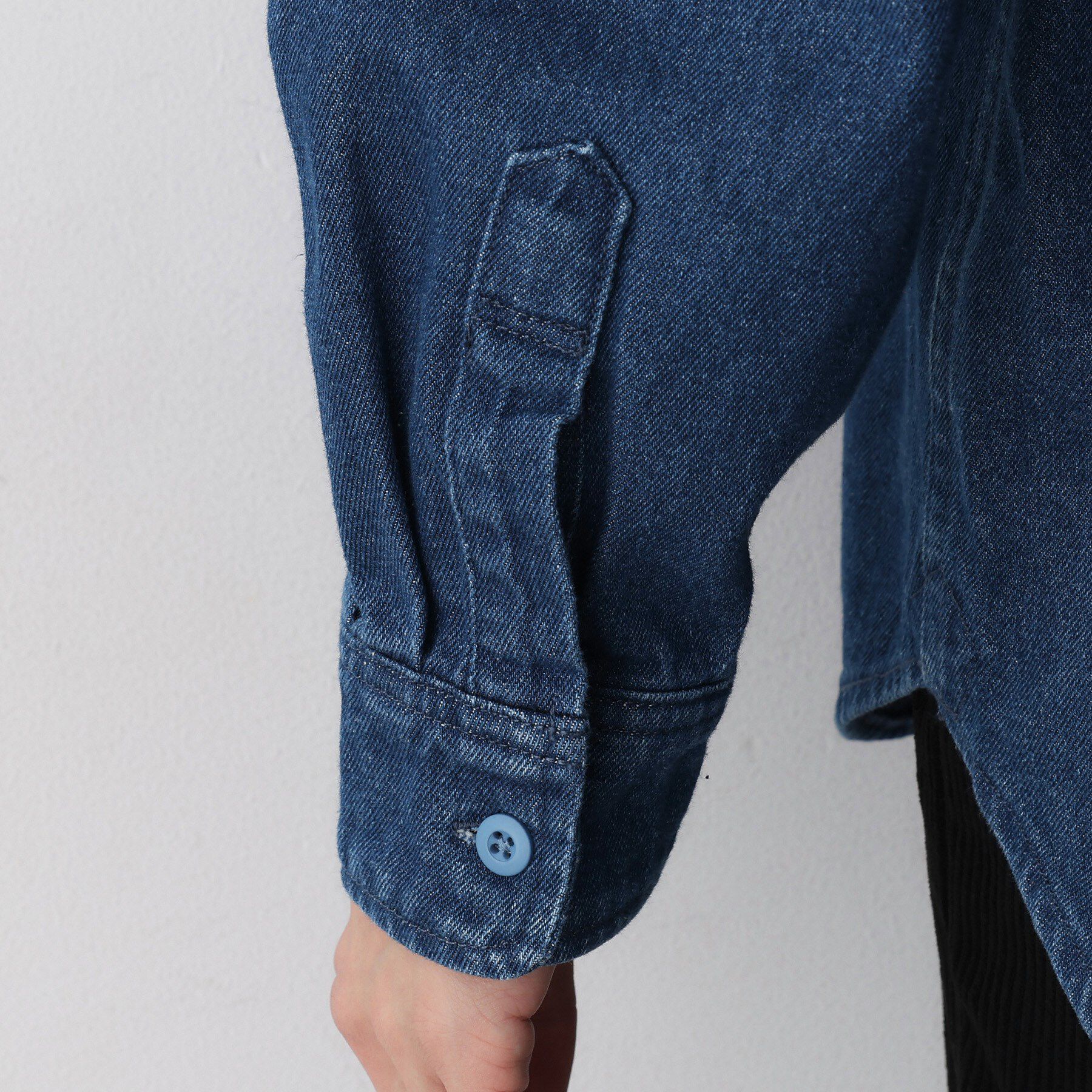 Dessin「【ユニセックス/洗える】10OZコットンデニムシャツ」|シャツ・ブラウス|