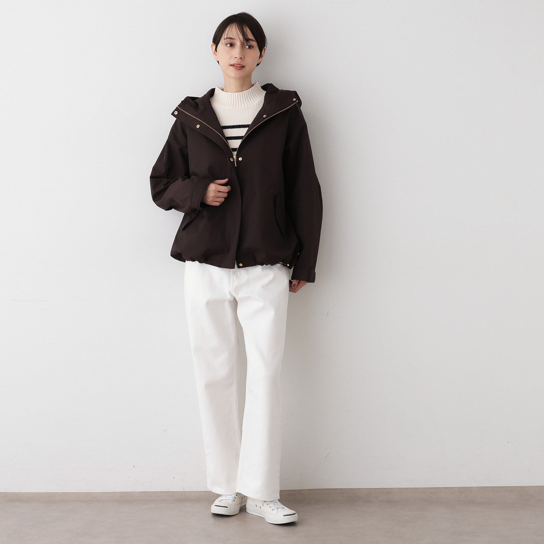 Dessin「【洗える】裾ドローコード付きマウンテンパーカ」|その他|