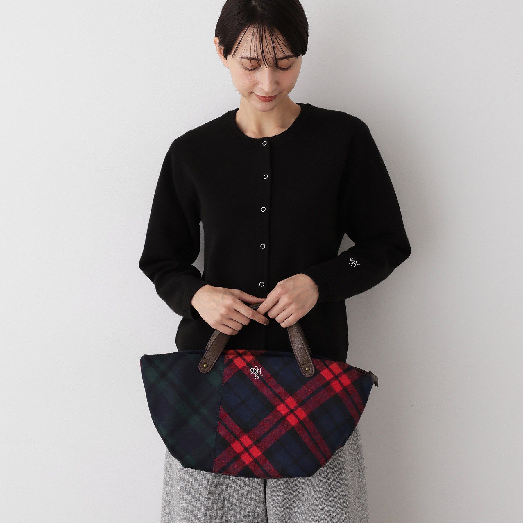 Dessin「チェック柄ボートトートバッグ」|トートバッグ|