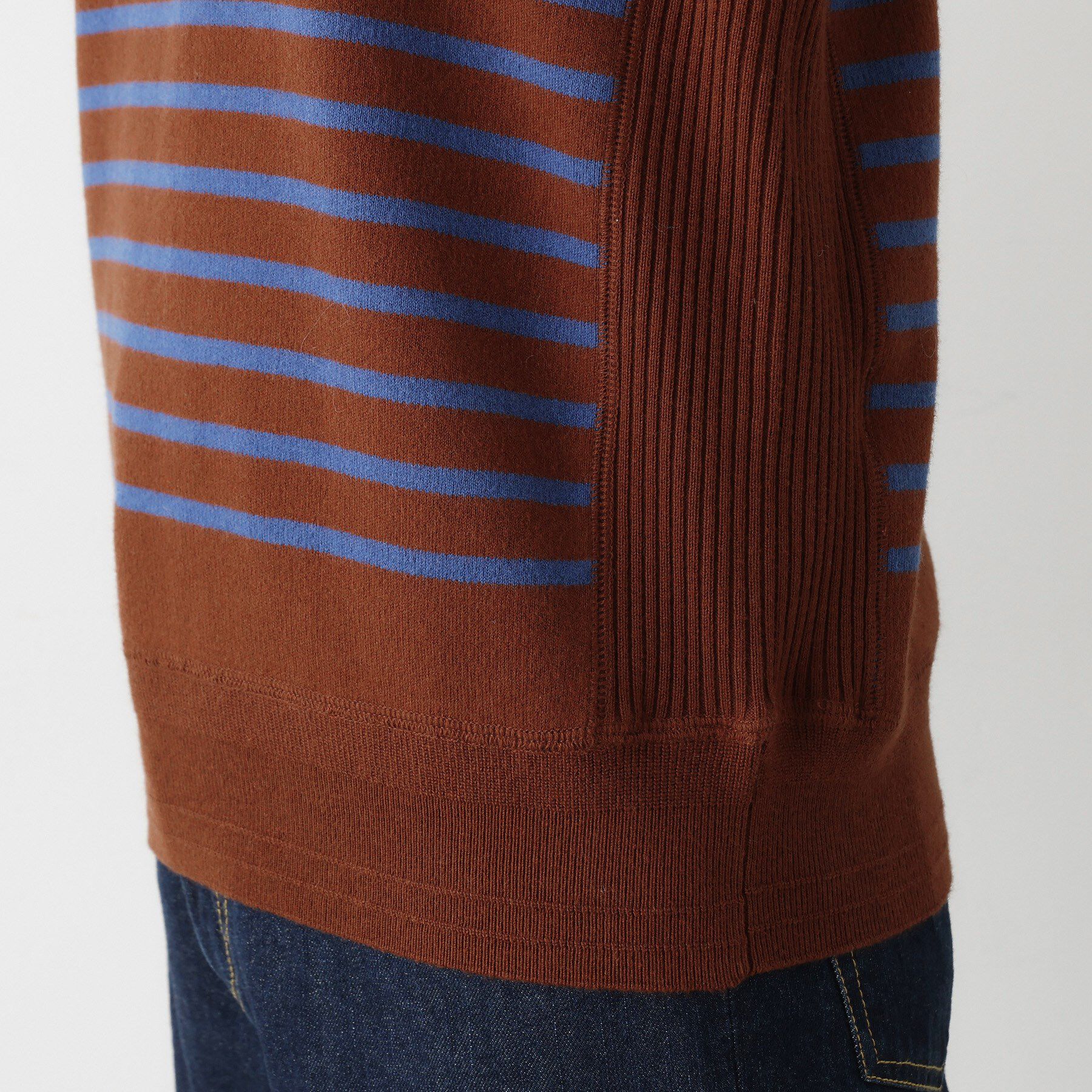 Dessin「【ユニセックス／洗える】コットンカシミヤブレンドセーター」|ニット・セーター|