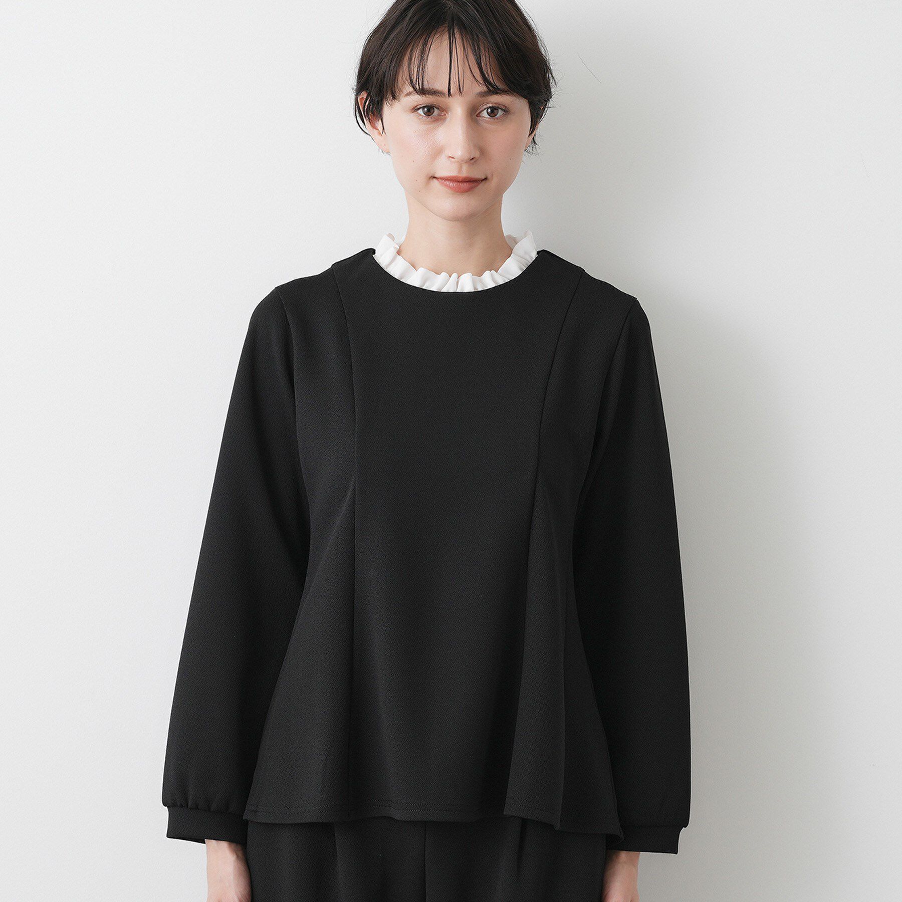 Dessin「【入卒/セレモニー/セットアップ可能】カットジョーゼット2WAYトップス」|シャツ・ブラウス|