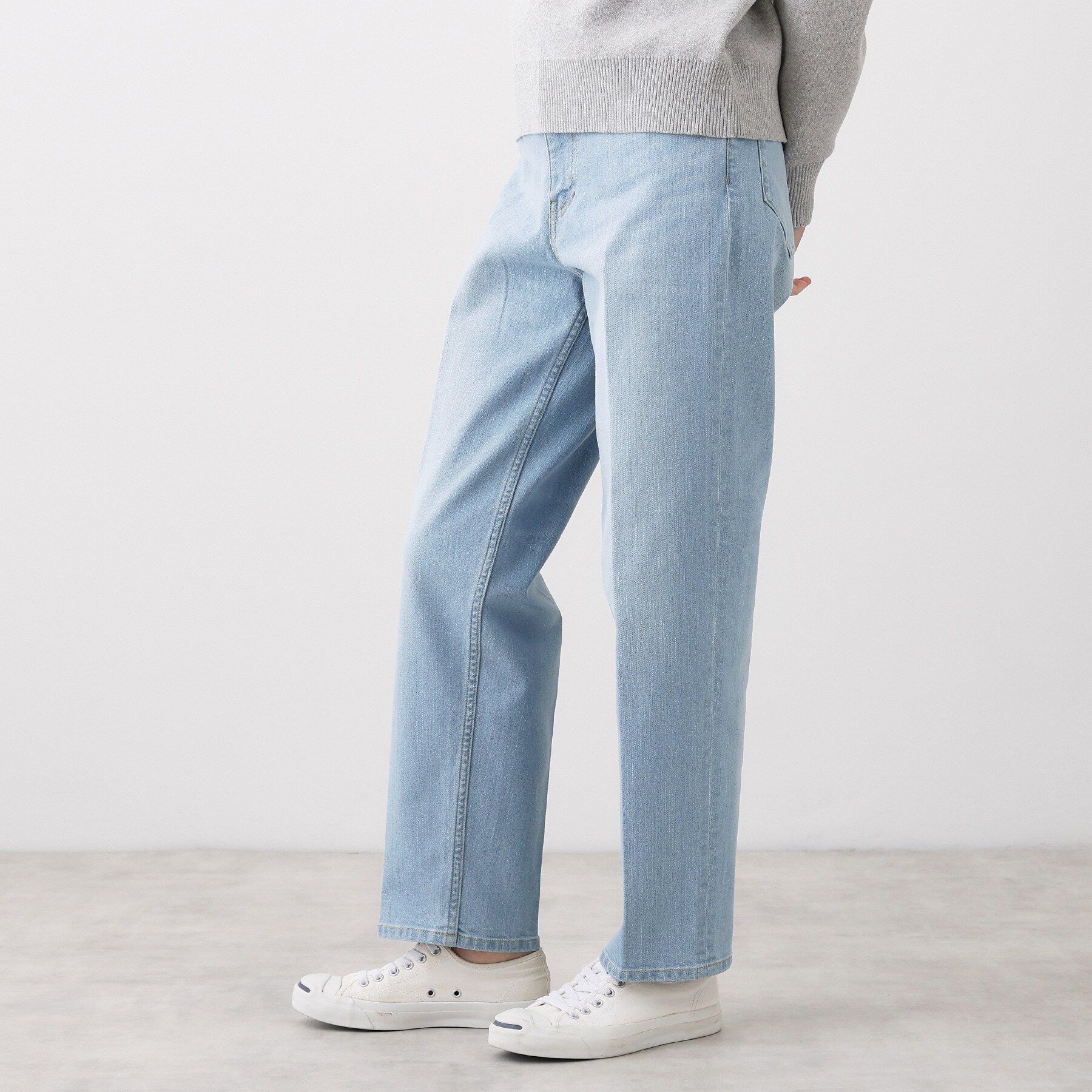 Dessin「【ユニセックス/洗える】テーパードシルエット12OZデニム」|デニム|