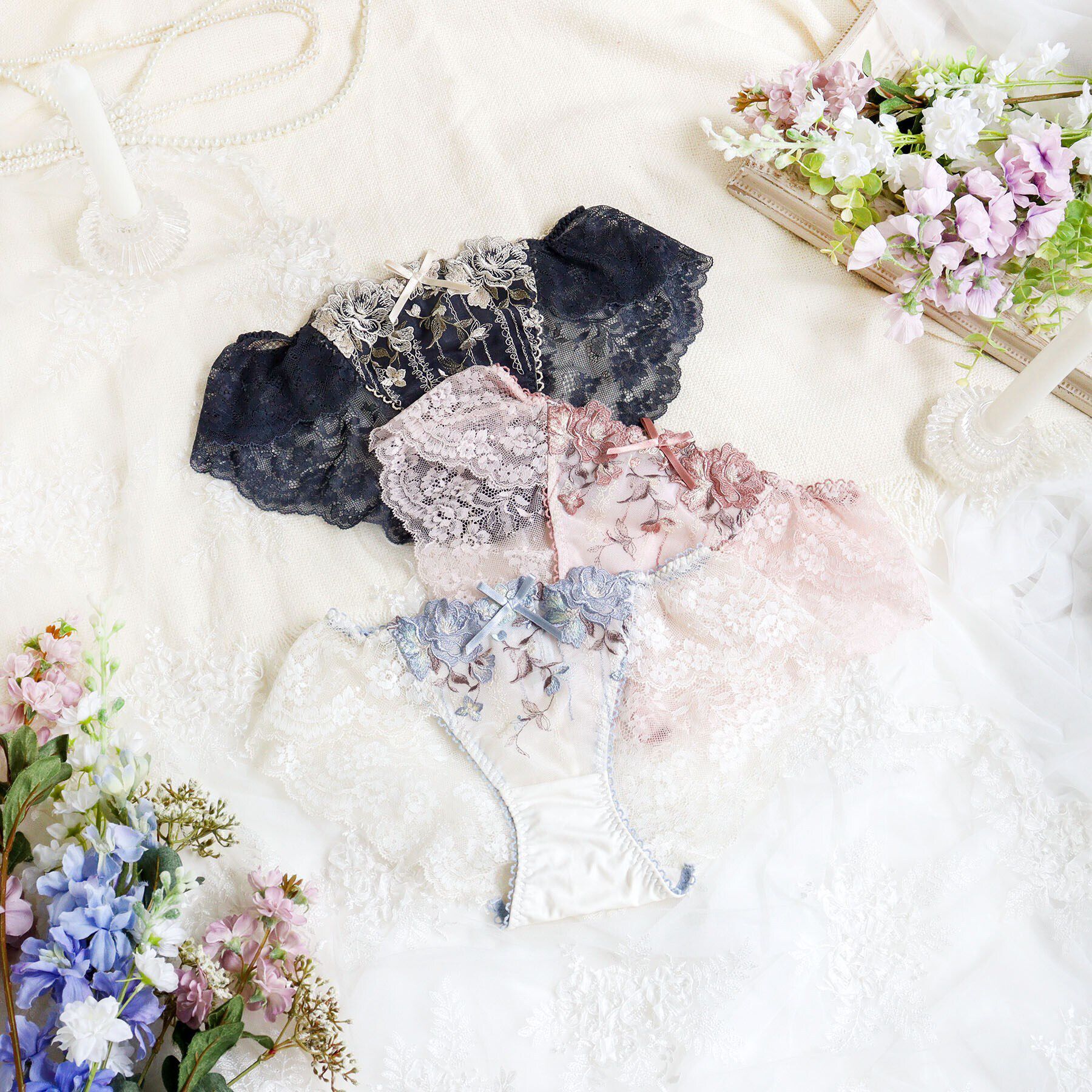 Risa Magli「クラシーナ レースショーツ」|インナー|