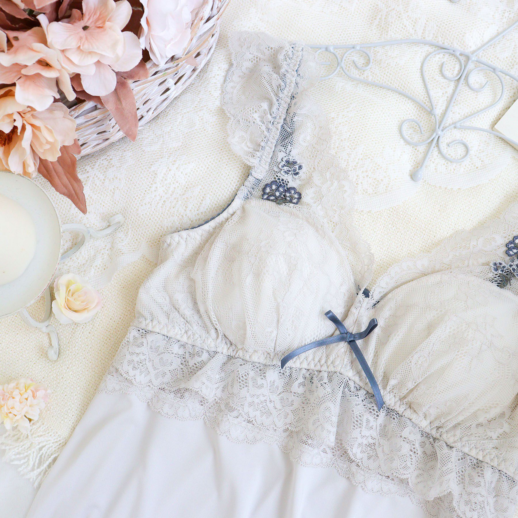 Risa Magli「エルマ カップ付マキシワンピース」|インナー|