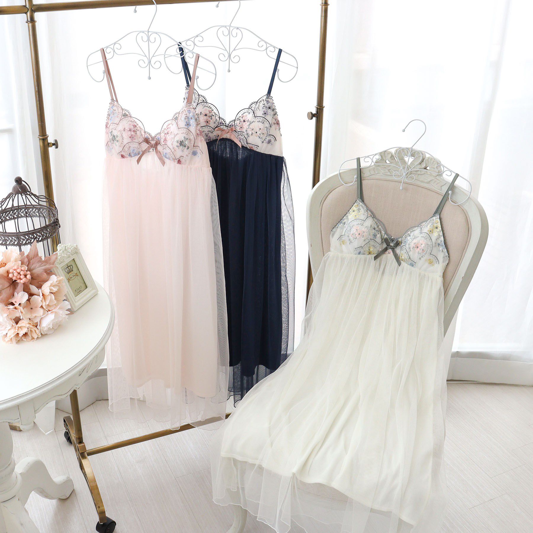 Risa Magli「フェリーチェ カップ付マキシワンピース」|インナー|