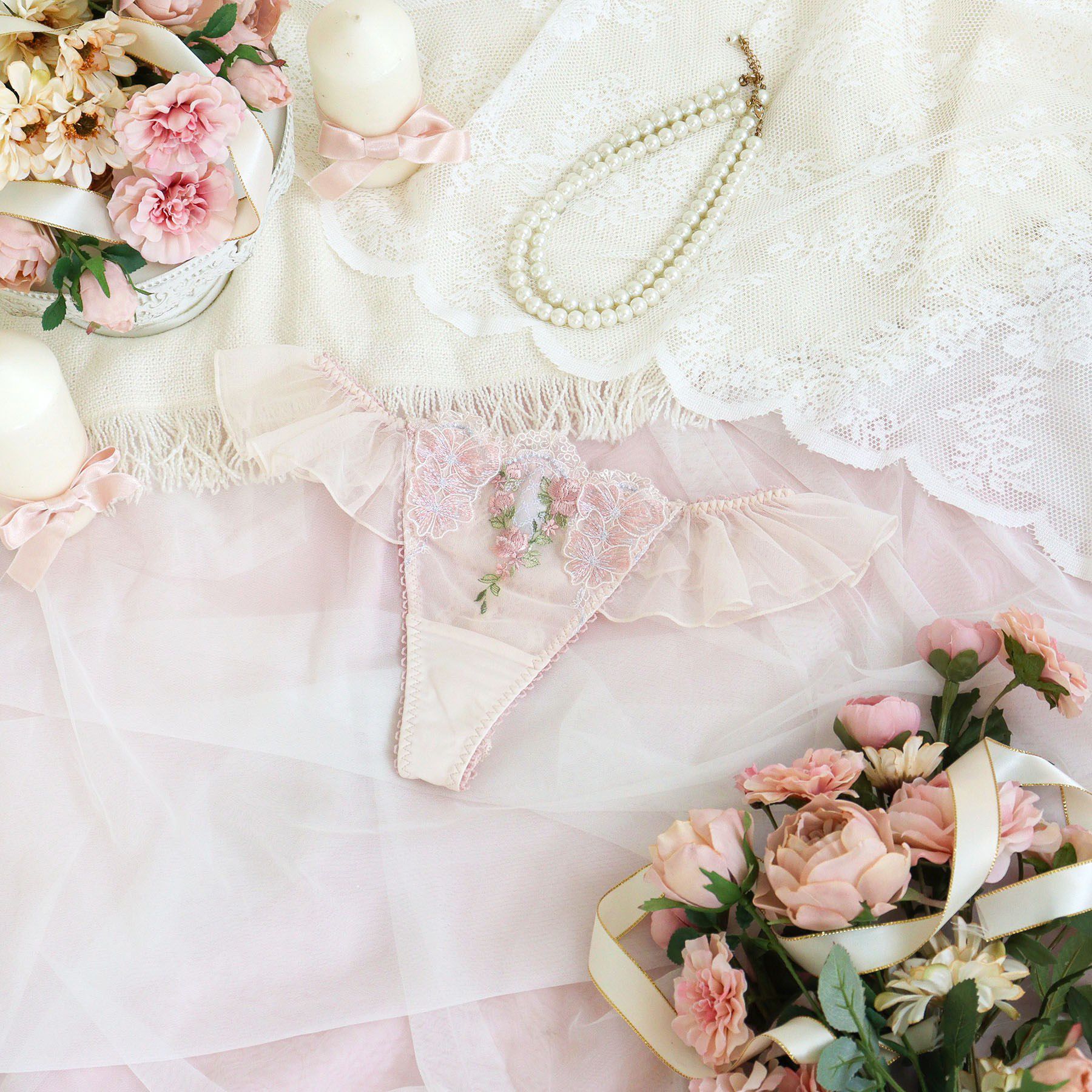 Risa Magli「リピネ Tバック」|インナー|ピンク(071)