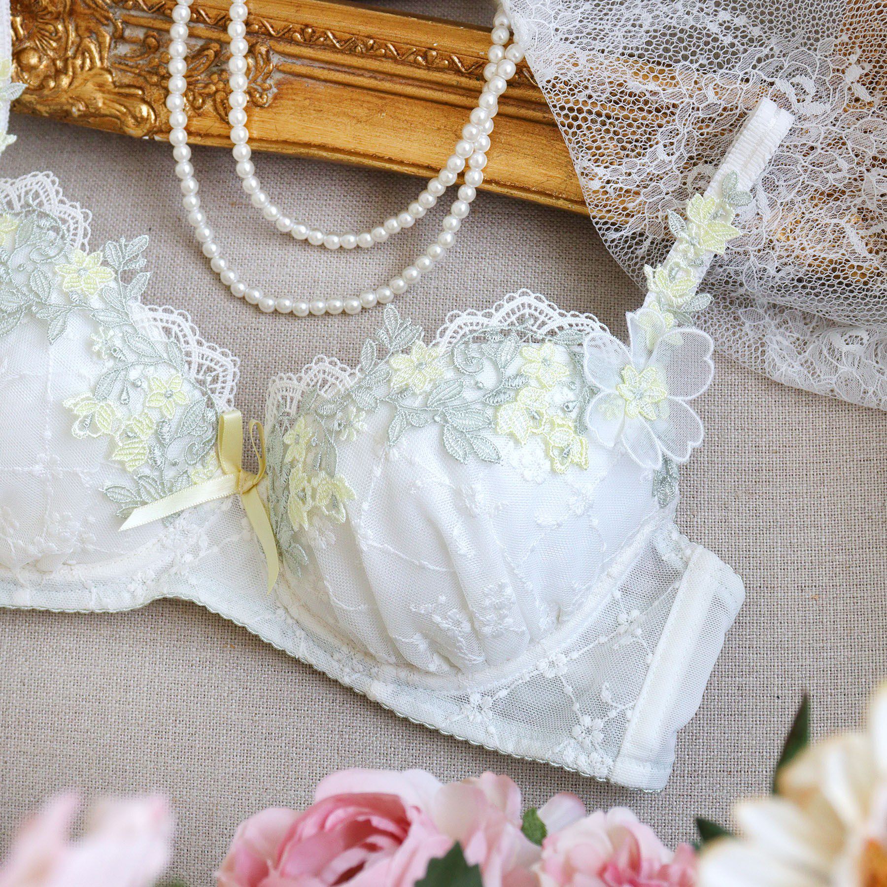 Risa Magli「ジニー ブラジャー （B-C） ＜スウィートリッチ＞」|インナー|