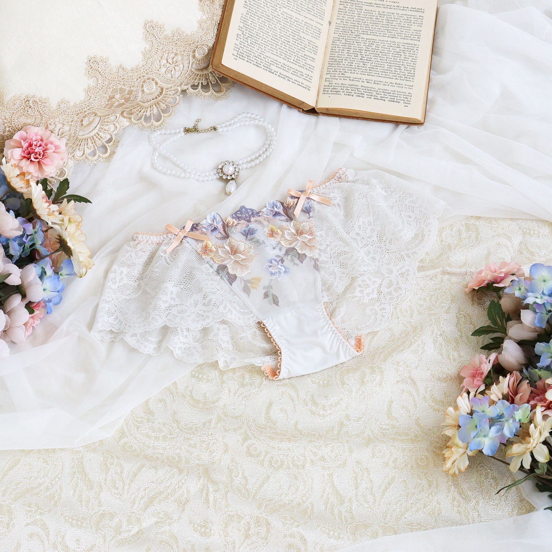 Risa Magli「ジェシー ヒップハング」|インナー|オレンジ(065)