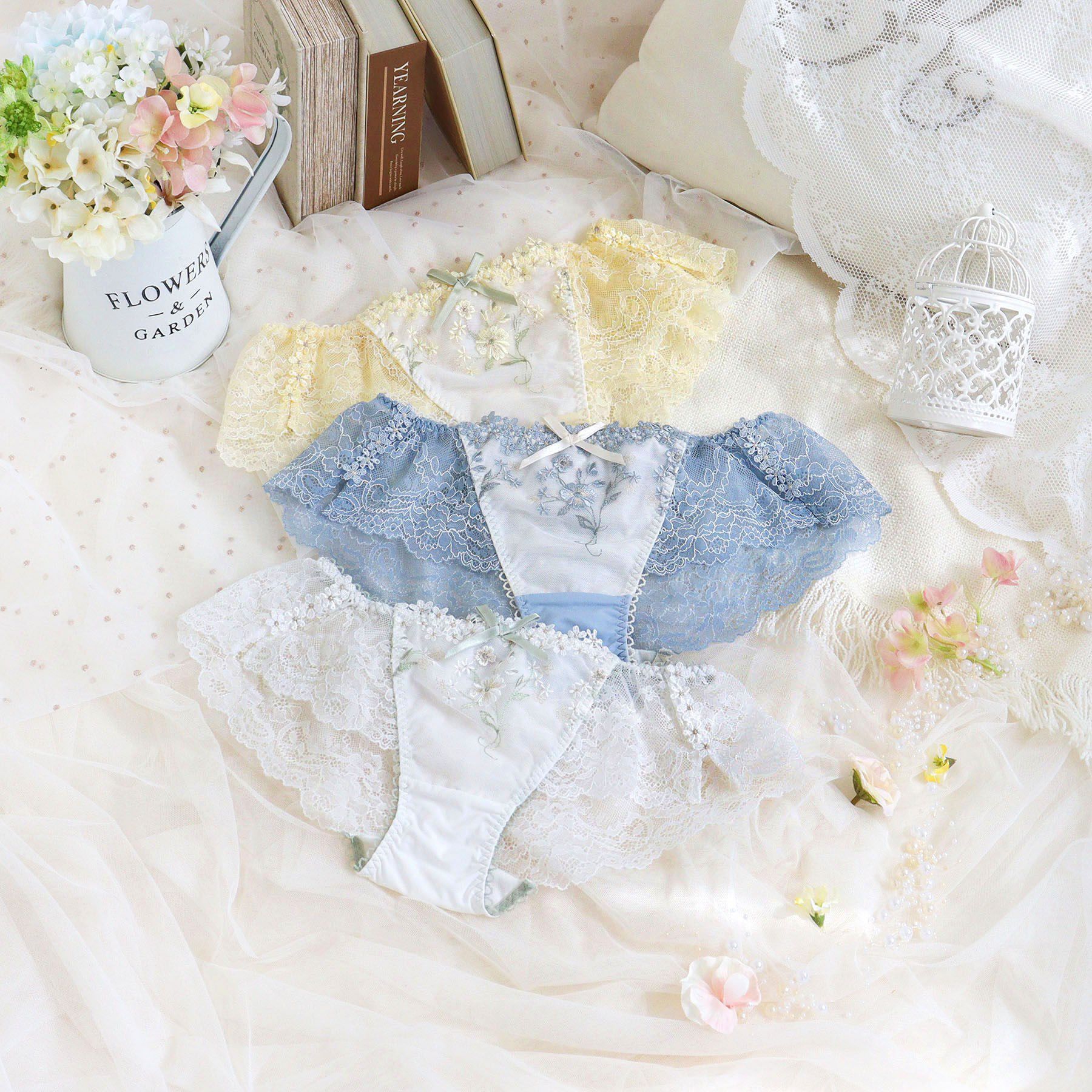 Risa Magli「レーナ レースショーツ」|インナー|