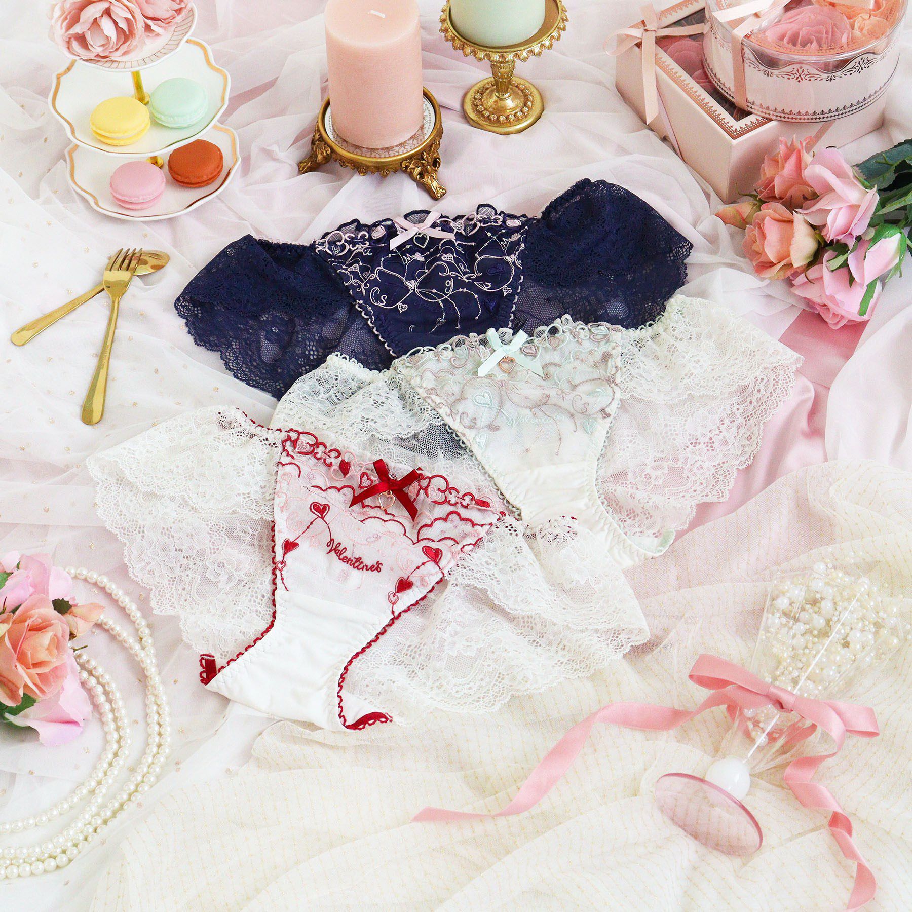 Risa Magli「ヘルティー レースショーツ」|インナー|