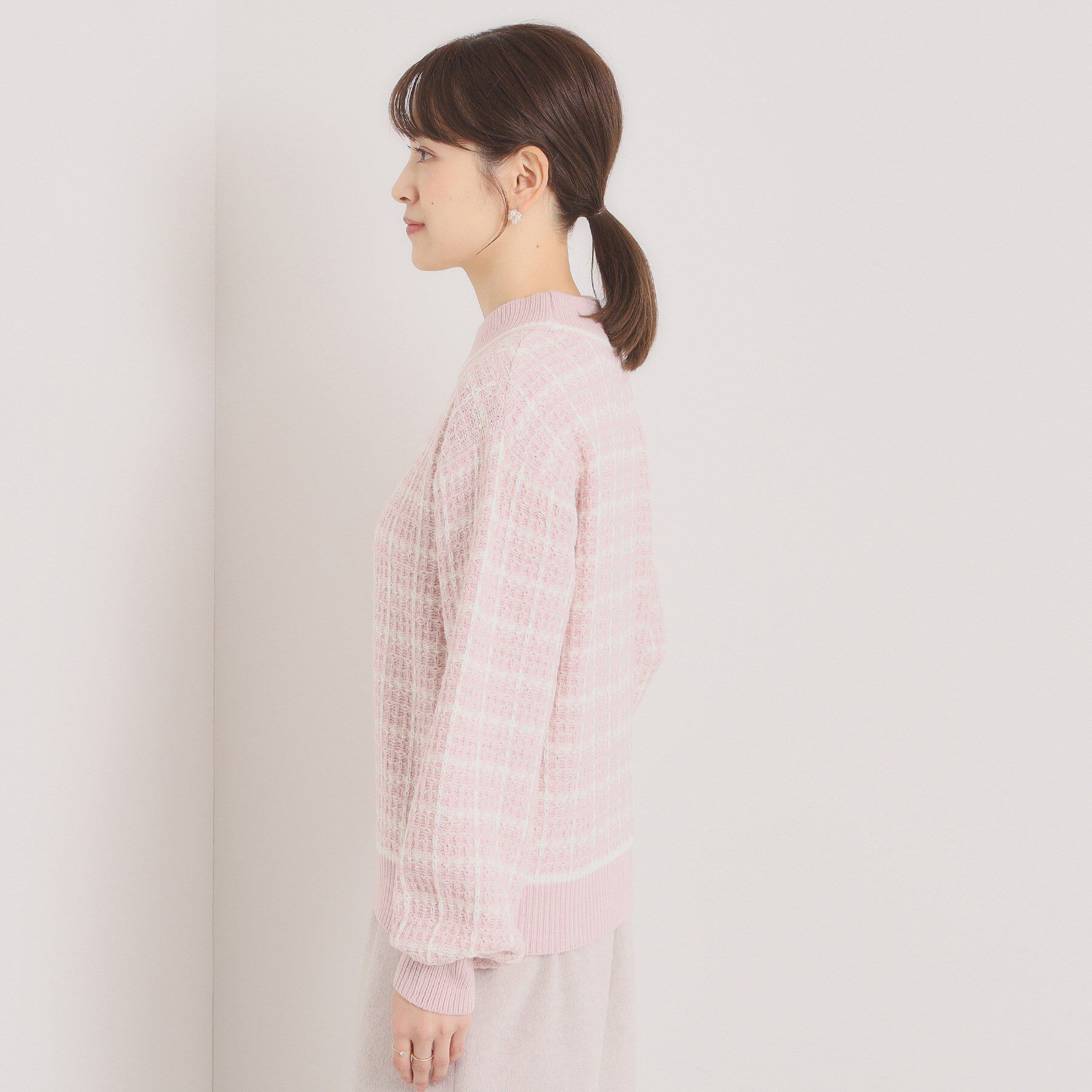 ITS&rsquo;DEMO「【手洗い可】ツイードニット」|ニット・セーター|