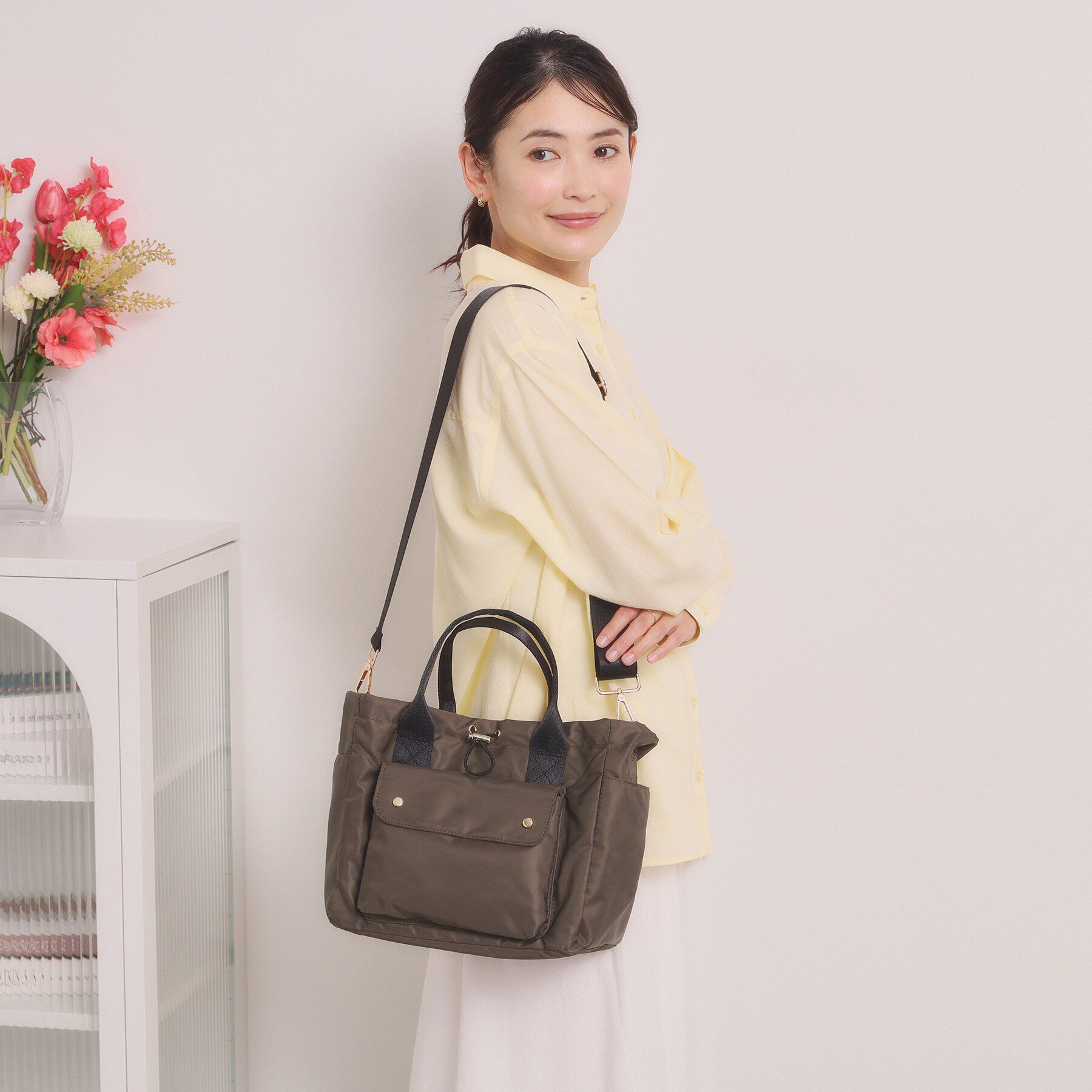 ITS&rsquo;DEMO「ドローラ2wayB5トート」|トートバッグ|