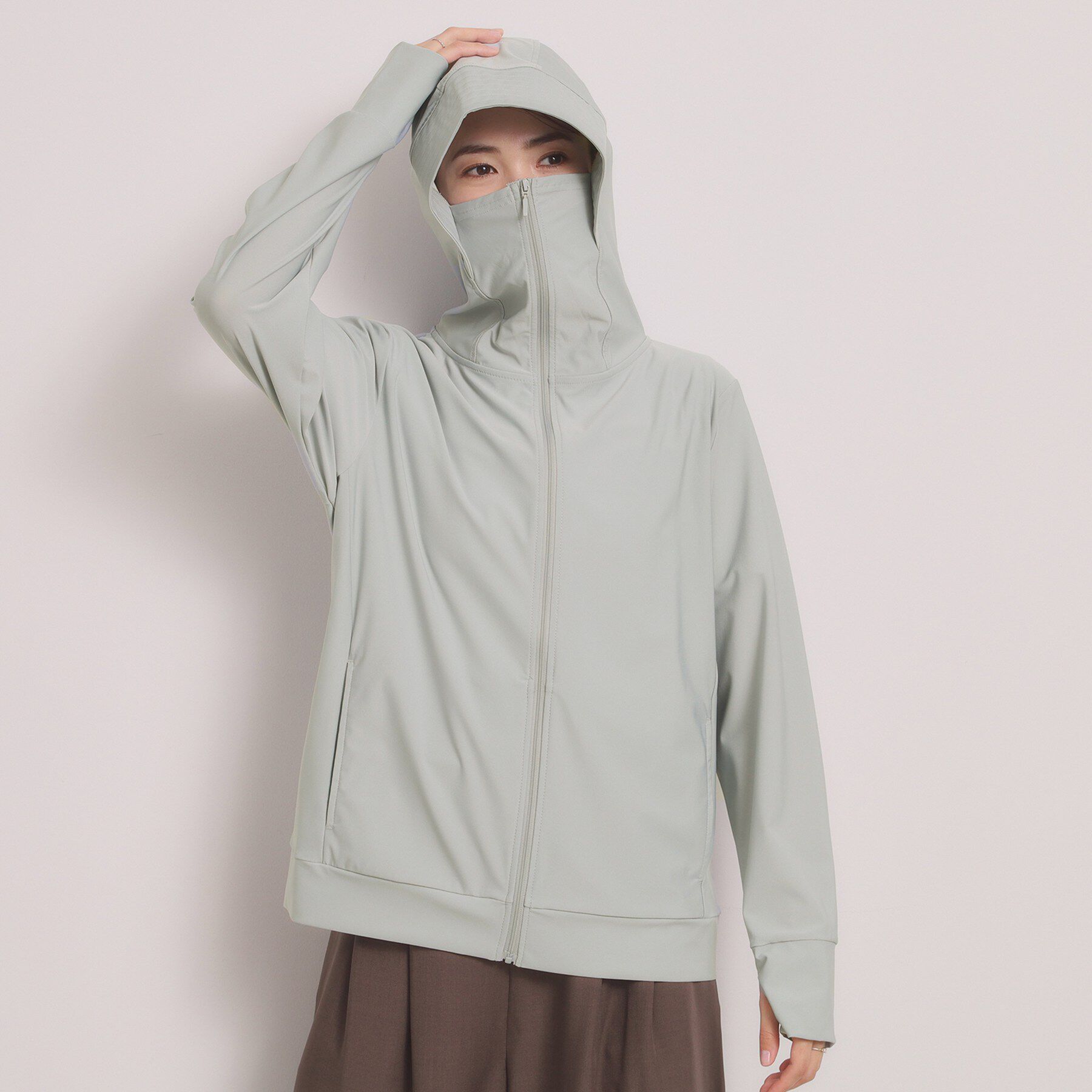 ITS&rsquo;DEMO「【遮熱／UVケア／接触冷感／吸水速乾】本気のUV対策多機能パーカー」|パーカー|